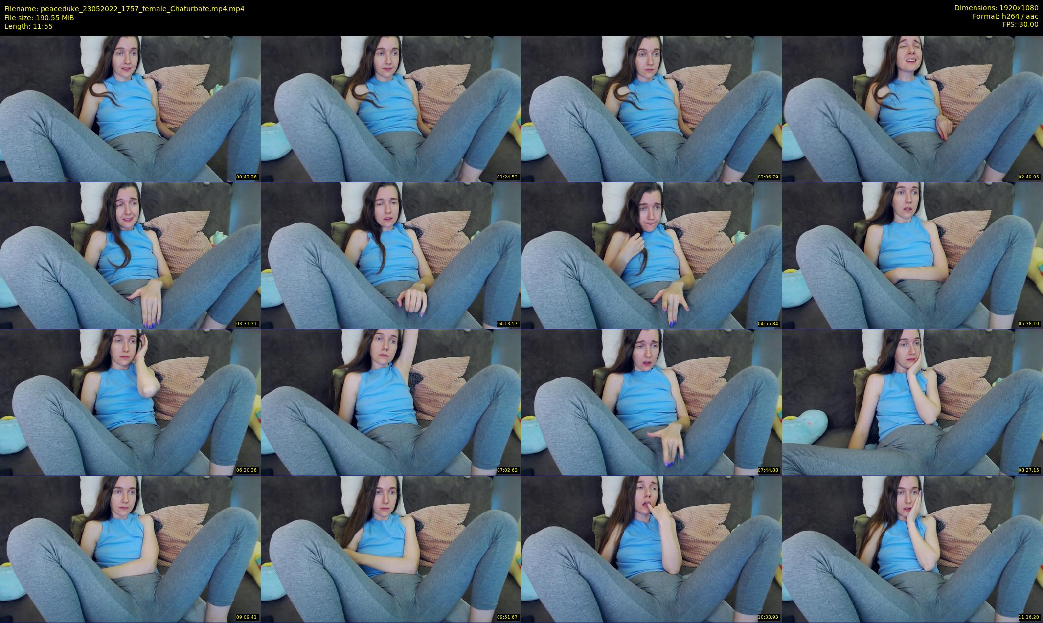 peaceduke — 12 minute Chaturbate female cam show recording, 1080p, May 23, 2022