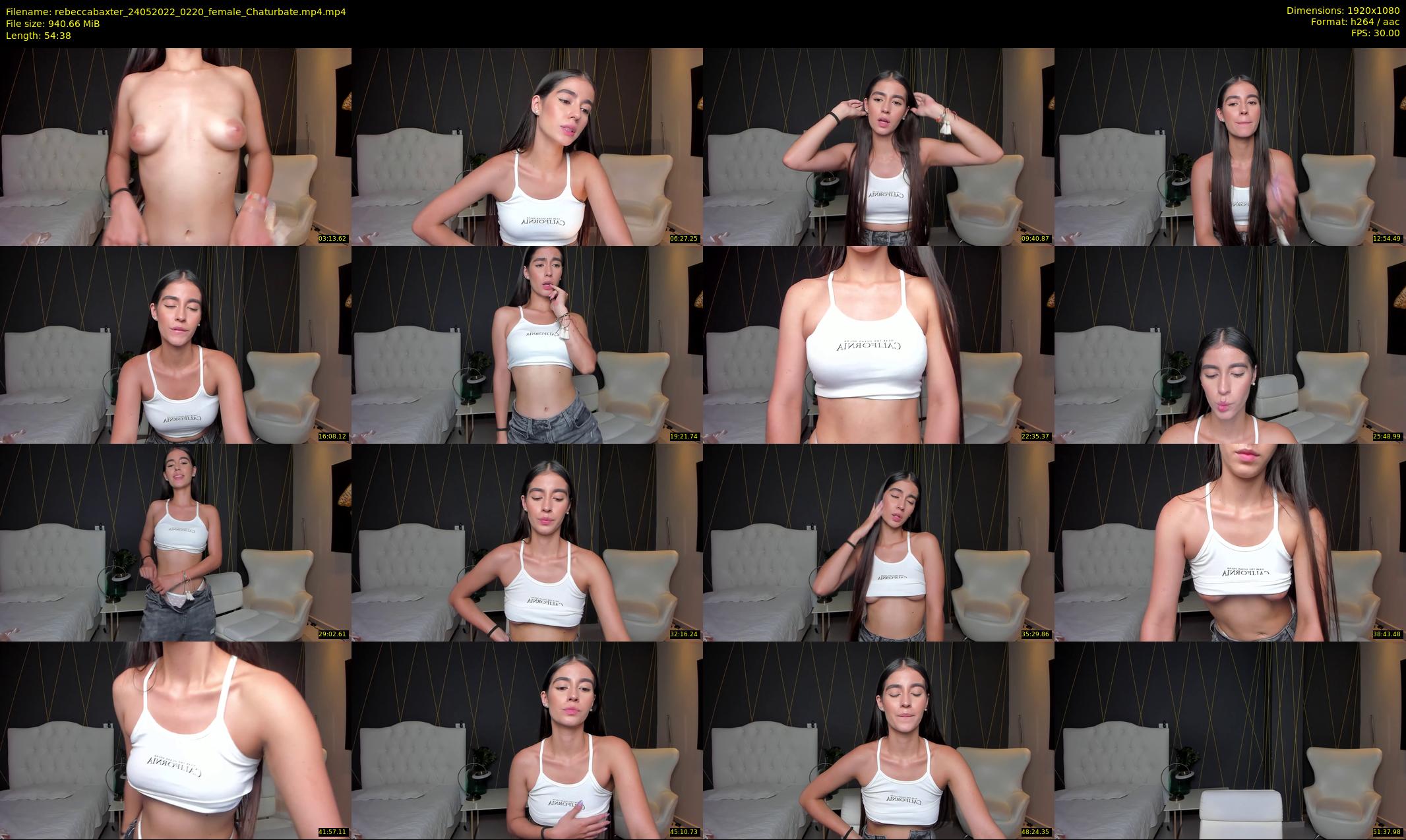rebeccabaxter — 55 minute Chaturbate female cam show recording, 1080p, May 24, 2022