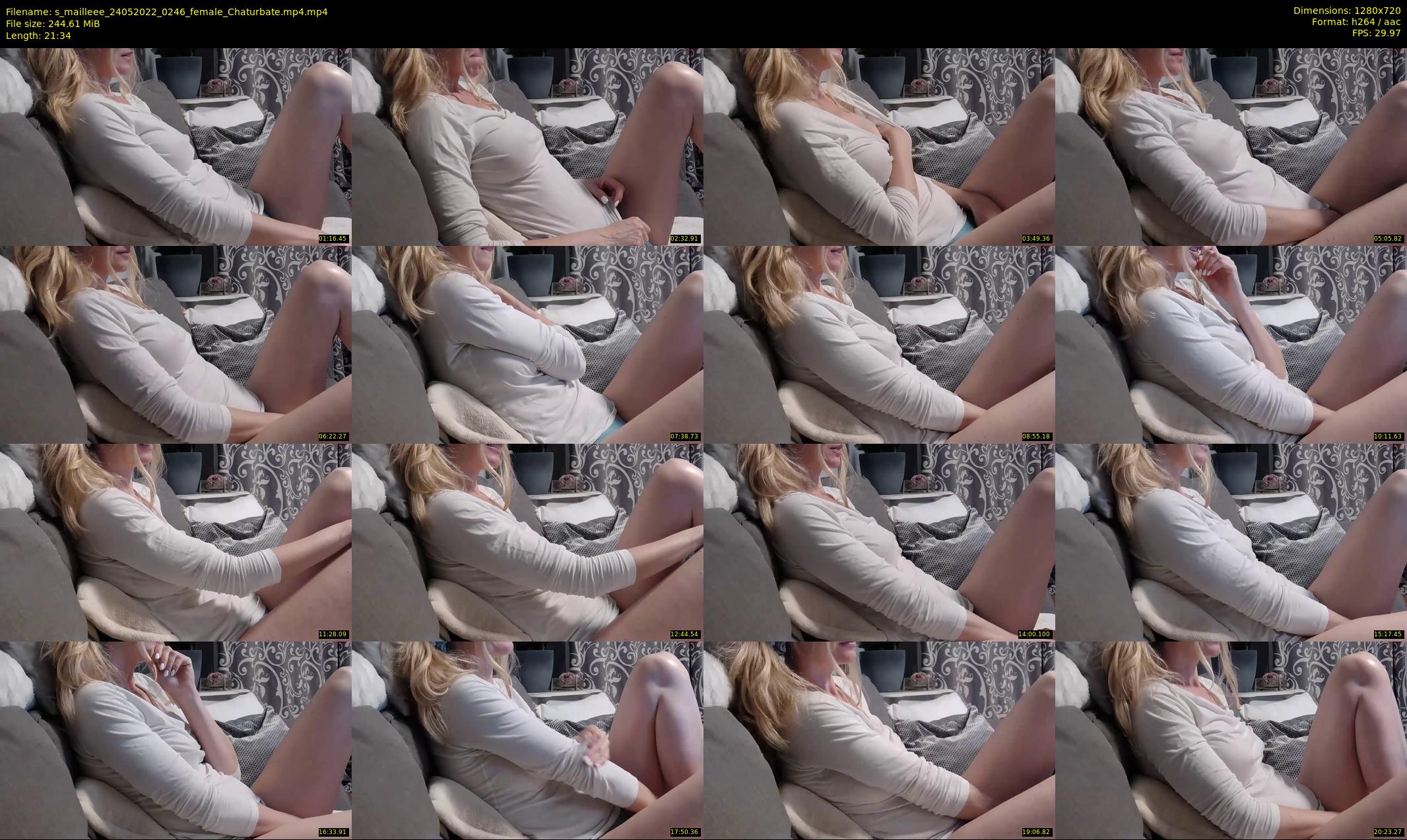 s_mailleee — 22 minute Chaturbate female cam show recording, 720p, May 24, 2022