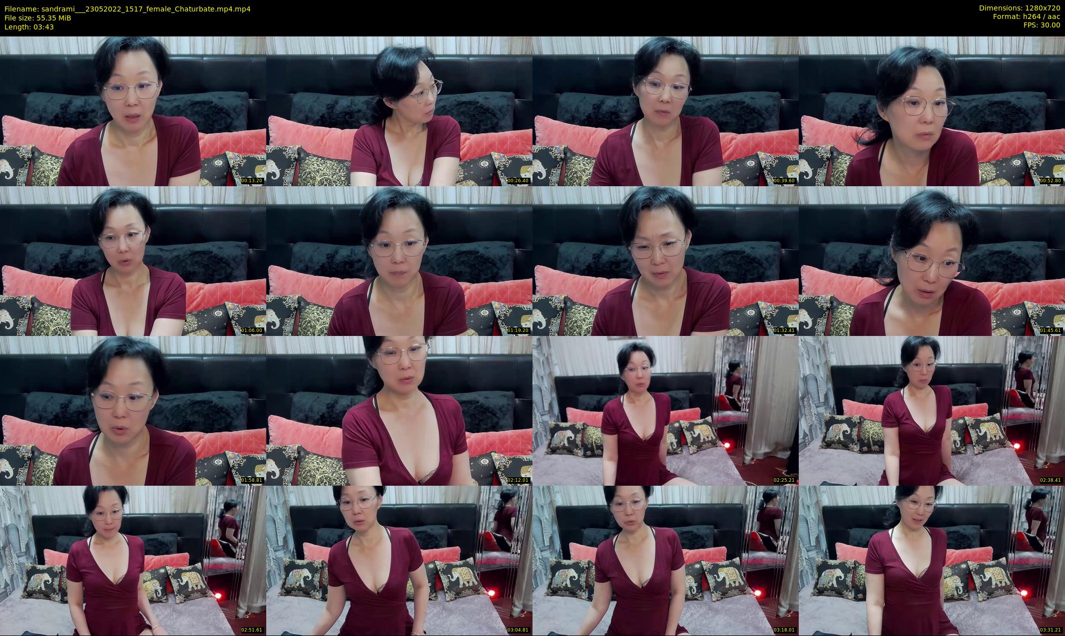 sandrami__ — 4 minute Chaturbate female cam show recording, 720p, May 23, 2022