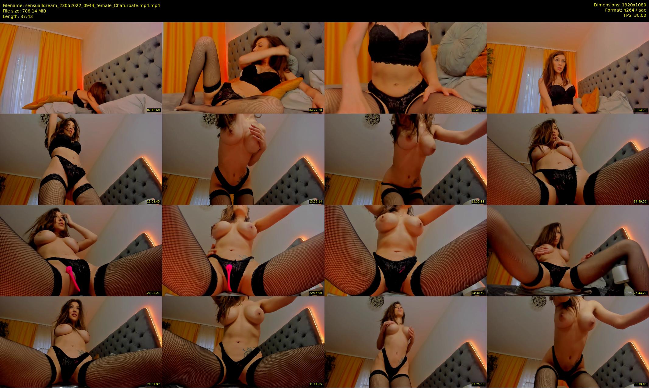 sensualldream — 38 minute Chaturbate female cam show recording, 1080p, May 23, 2022