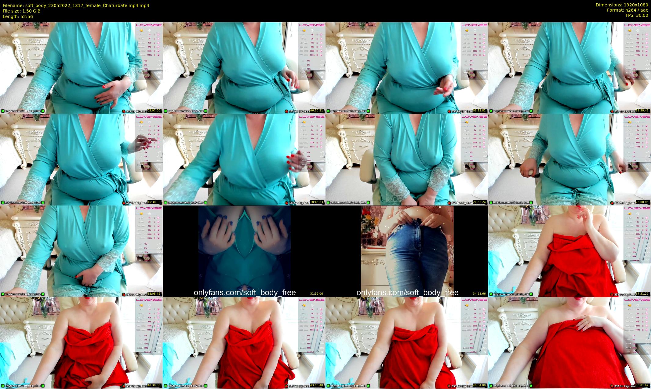 soft_body — 53 minute Chaturbate female cam show recording, 1080p, May 23, 2022