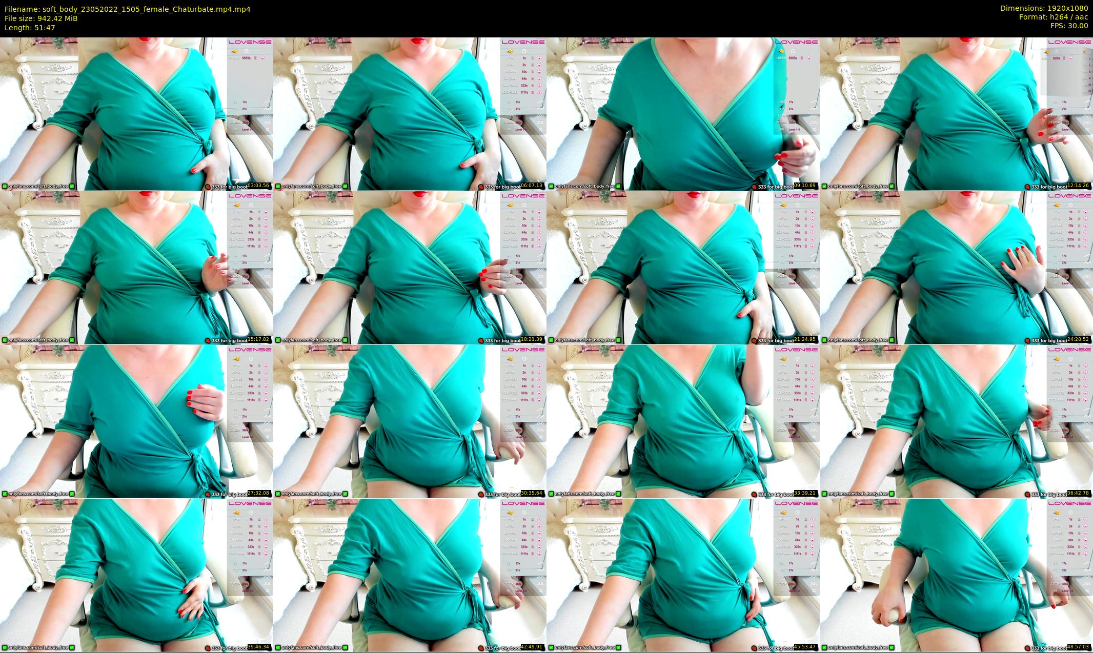 soft_body — 52 minute Chaturbate female cam show recording, 1080p, May 23, 2022