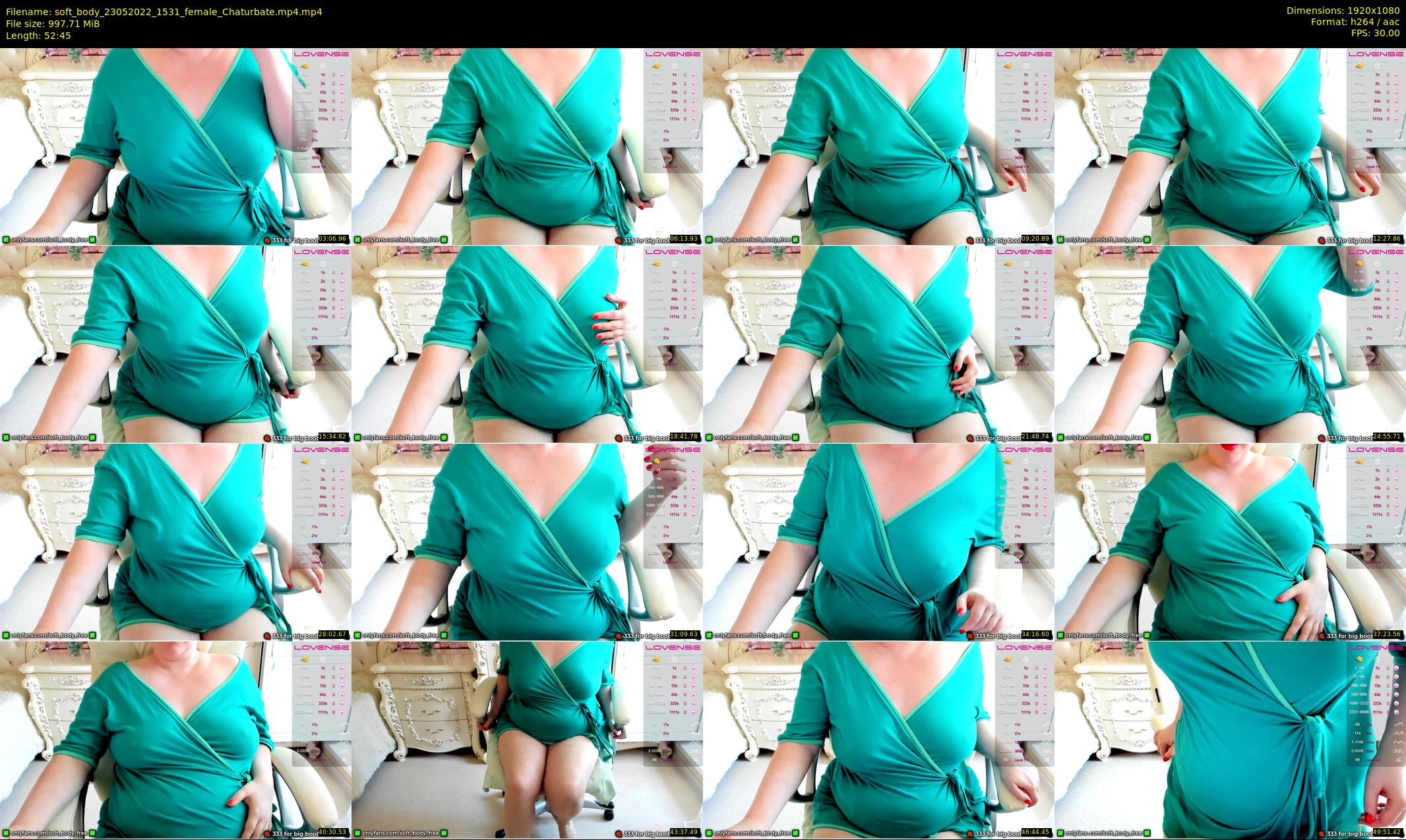 soft_body — 53 minute Chaturbate female cam show recording, 1080p, May 23, 2022