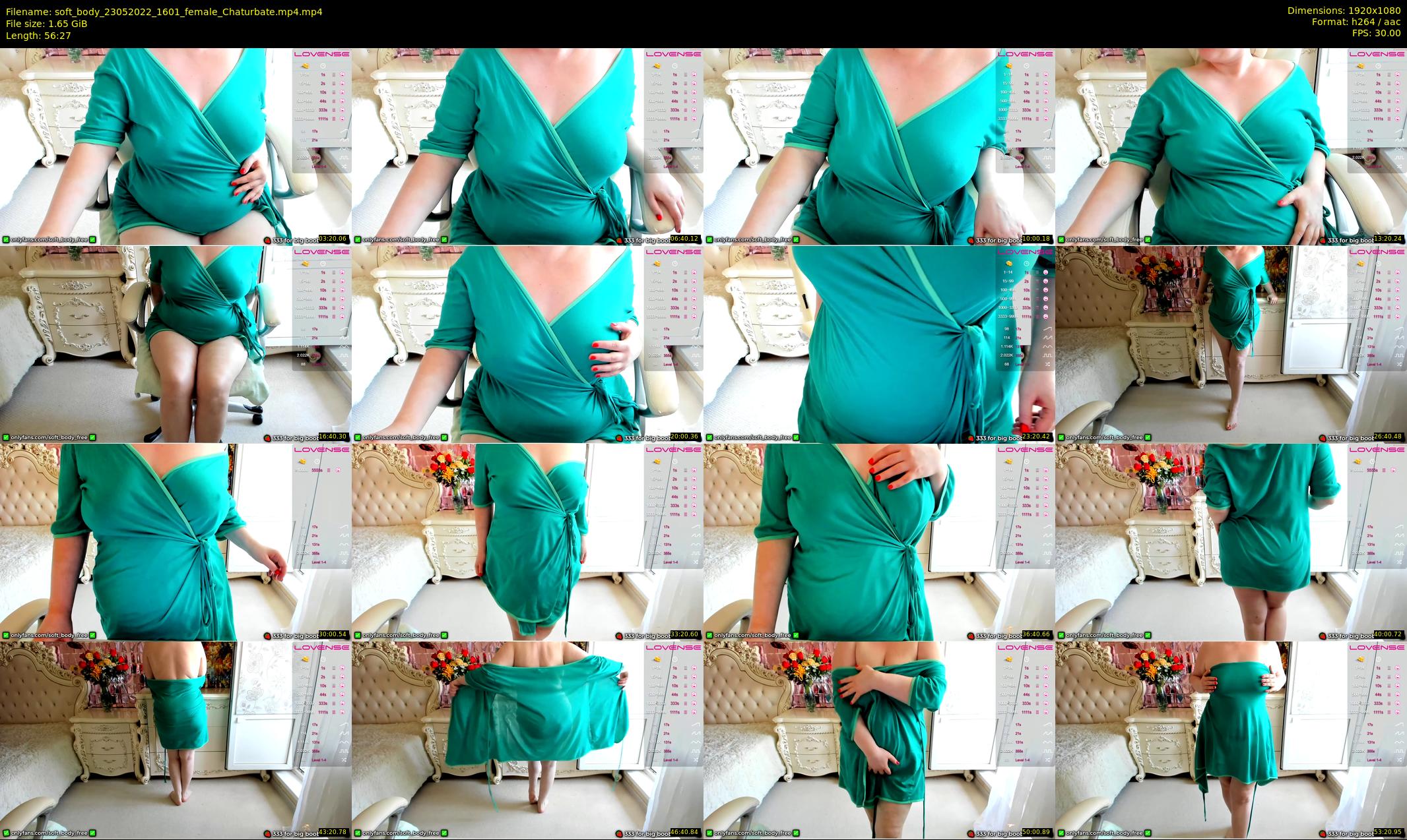 soft_body — 57 minute Chaturbate female cam show recording, 1080p, May 23, 2022