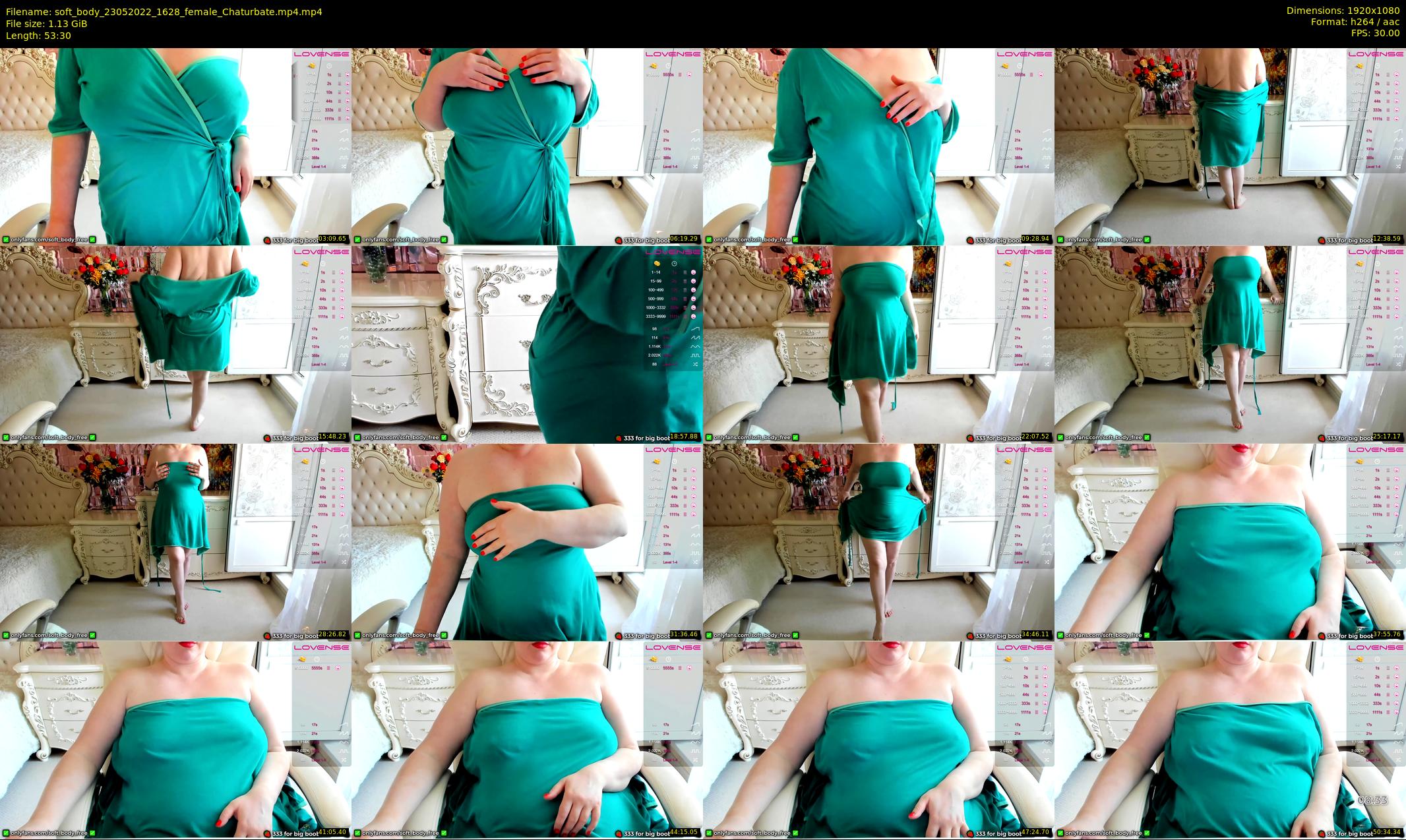 soft_body — 54 minute Chaturbate female cam show recording, 1080p, May 23, 2022