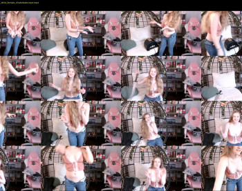 southerbunny — 14 minute Chaturbate female cam show recording, 720p, May 23, 2022