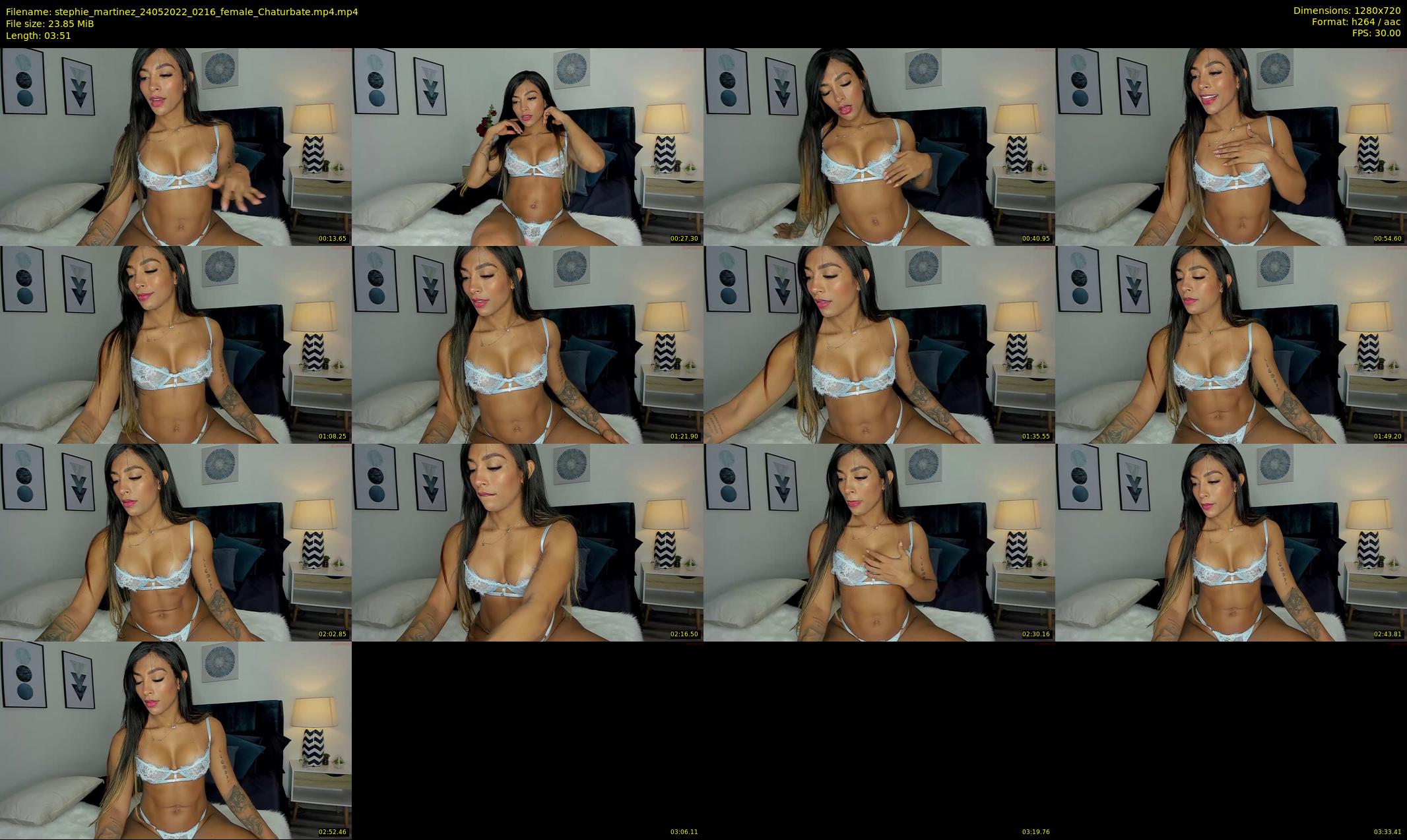 stephie_martinez — 4 minute Chaturbate female cam show recording, 720p, May 24, 2022