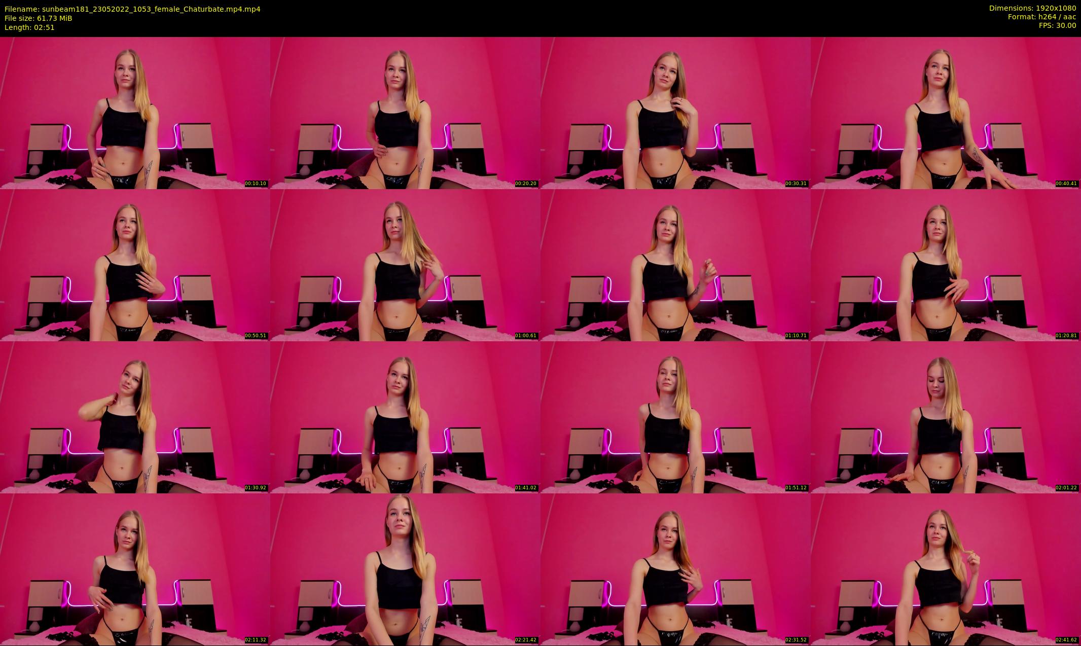 sunbeam181 — 3 minute Chaturbate female cam show recording, 1080p, May 23, 2022