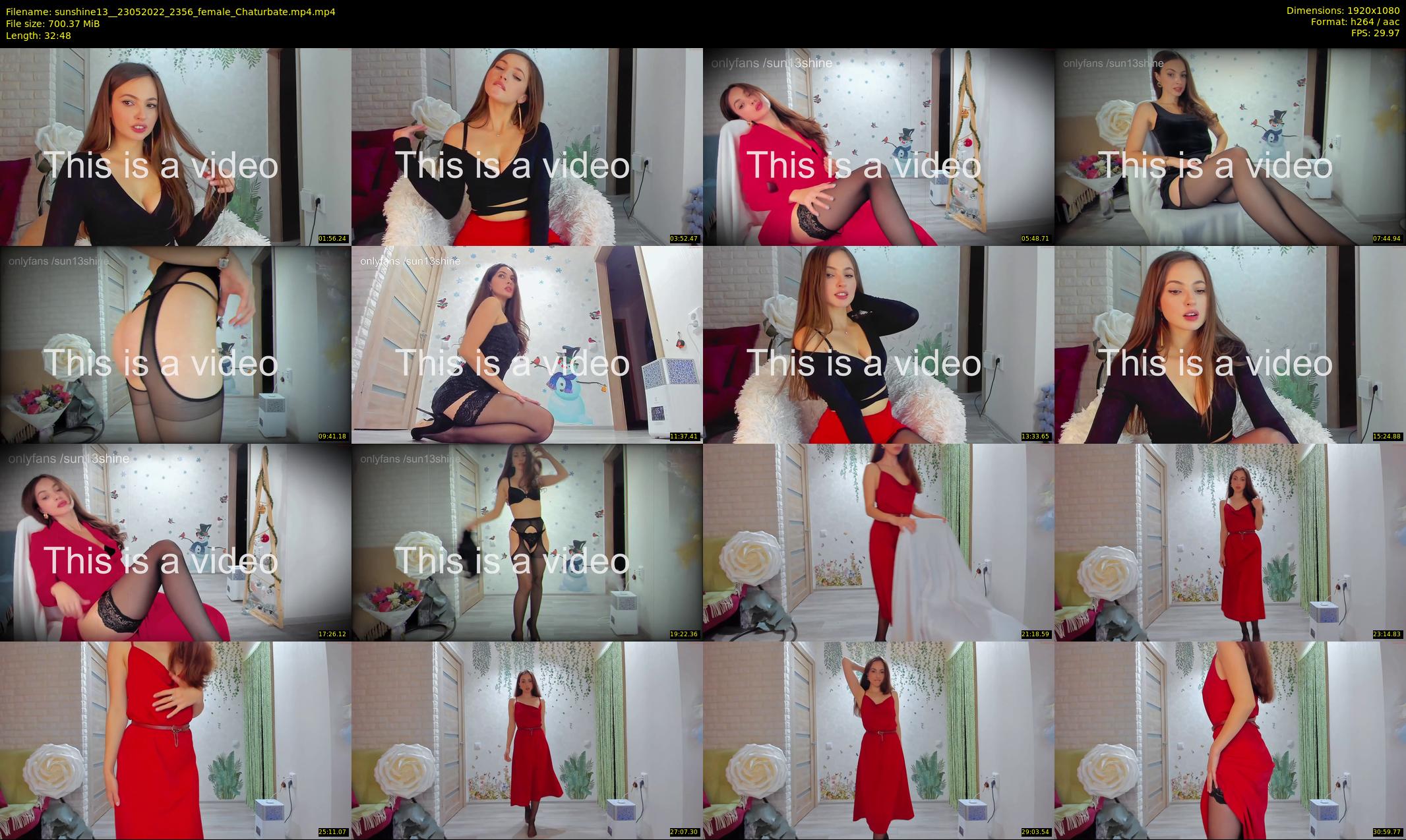 sunshine13_ — 33 minute Chaturbate female cam show recording, 1080p, May 23, 2022