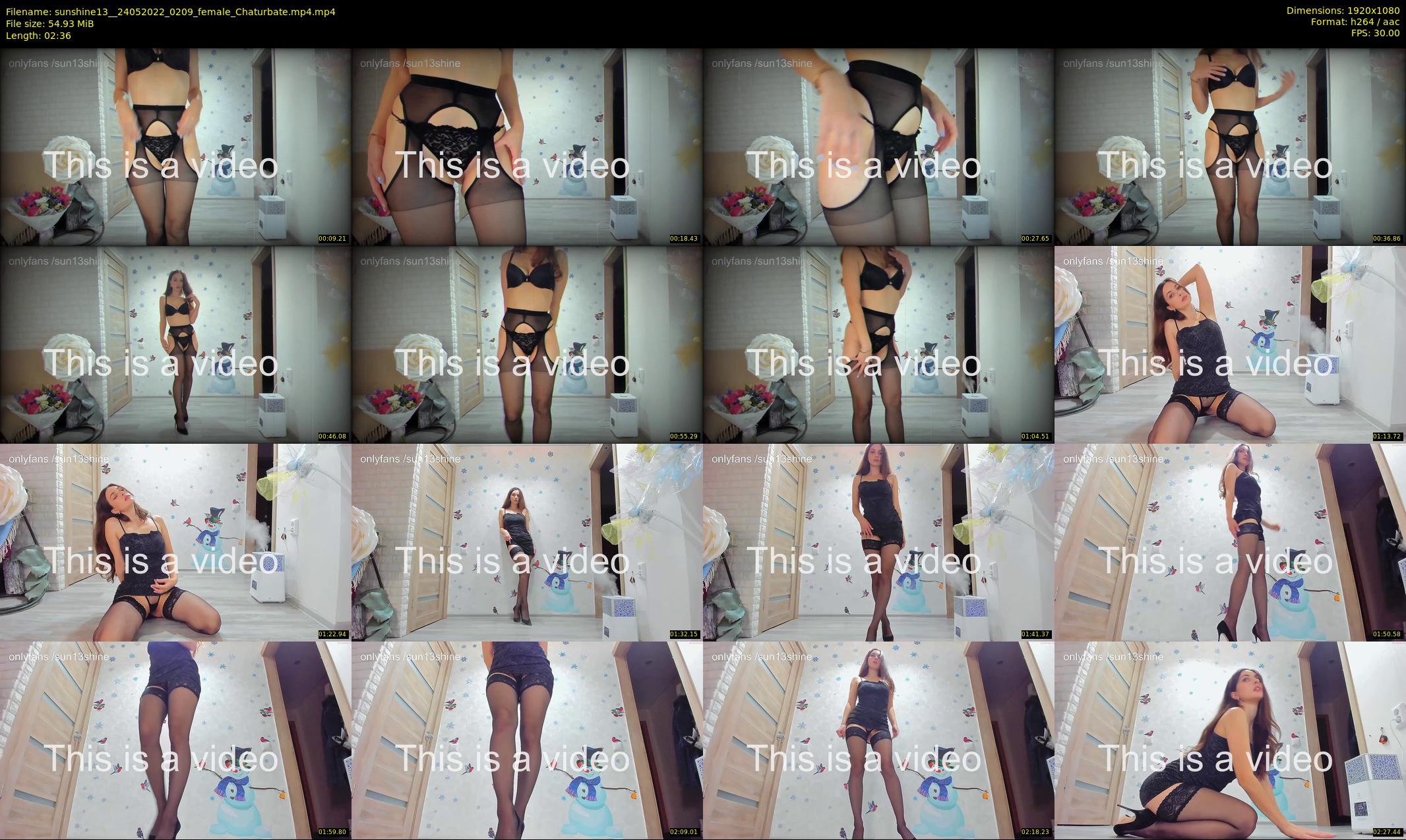 sunshine13_ — 3 minute Chaturbate female cam show recording, 1080p, May 24, 2022