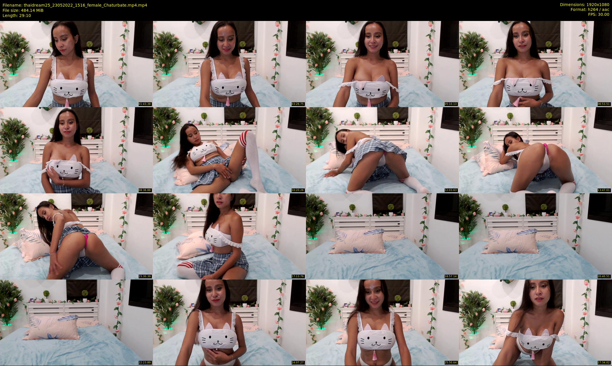 thaidream25 — 30 minute Chaturbate female cam show recording, 1080p, May 23, 2022