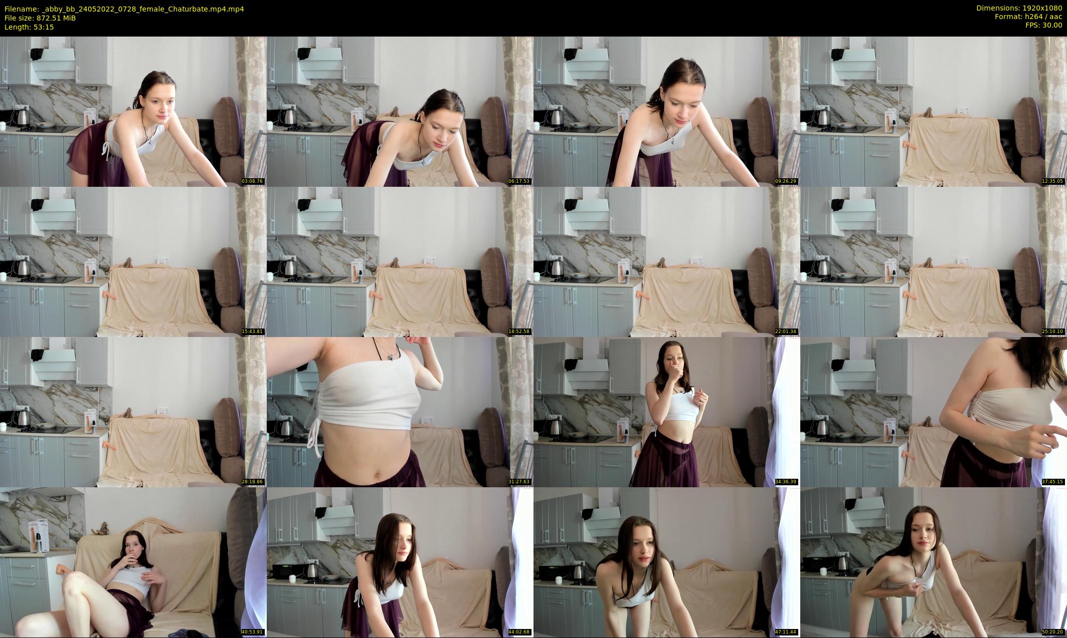 _abby_bb — 54 minute Chaturbate female cam show recording, 1080p, May 24, 2022