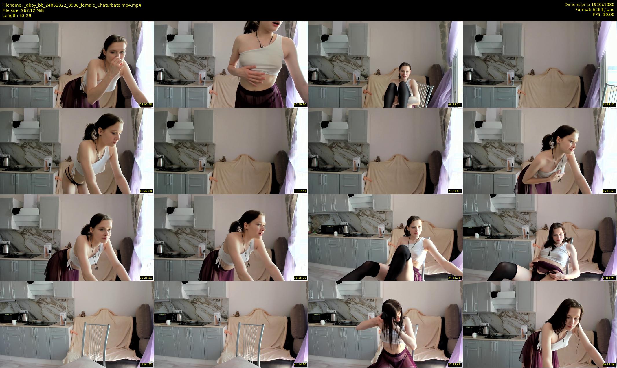 _abby_bb — 54 minute Chaturbate female cam show recording, 1080p, May 24, 2022