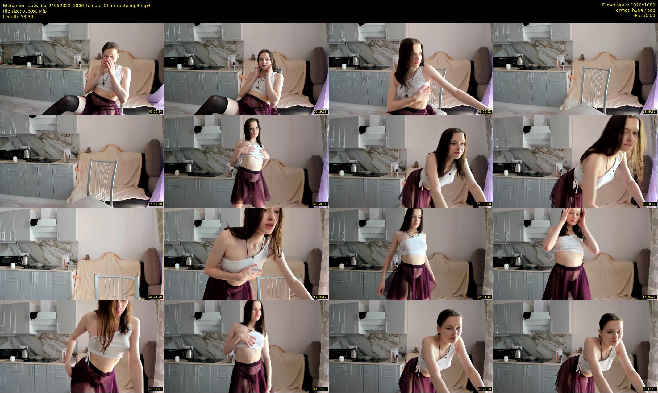 _abby_bb — 54 minute Chaturbate female cam show recording, 1080p, May 24, 2022