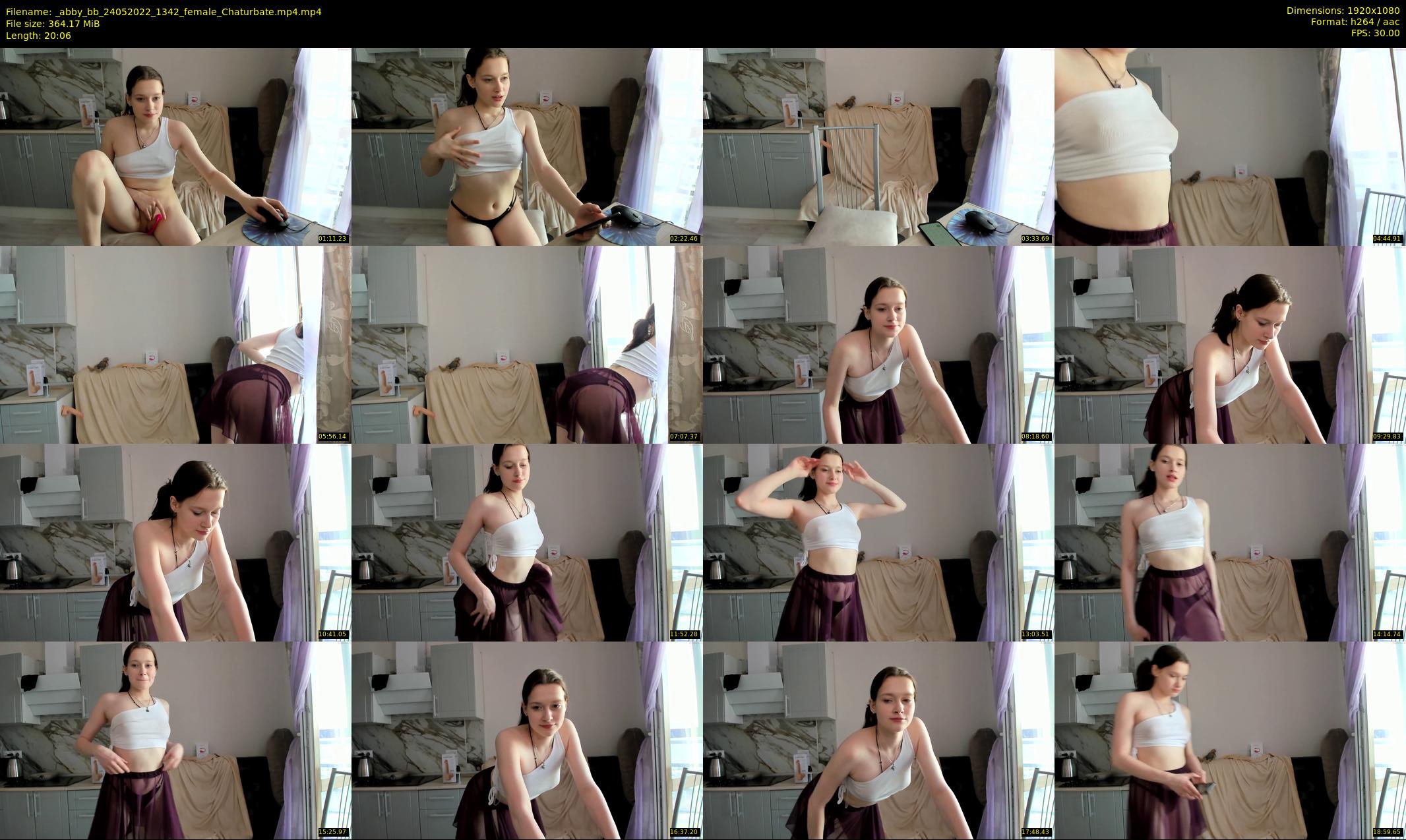 _abby_bb — 21 minute Chaturbate female cam show recording, 1080p, May 24, 2022