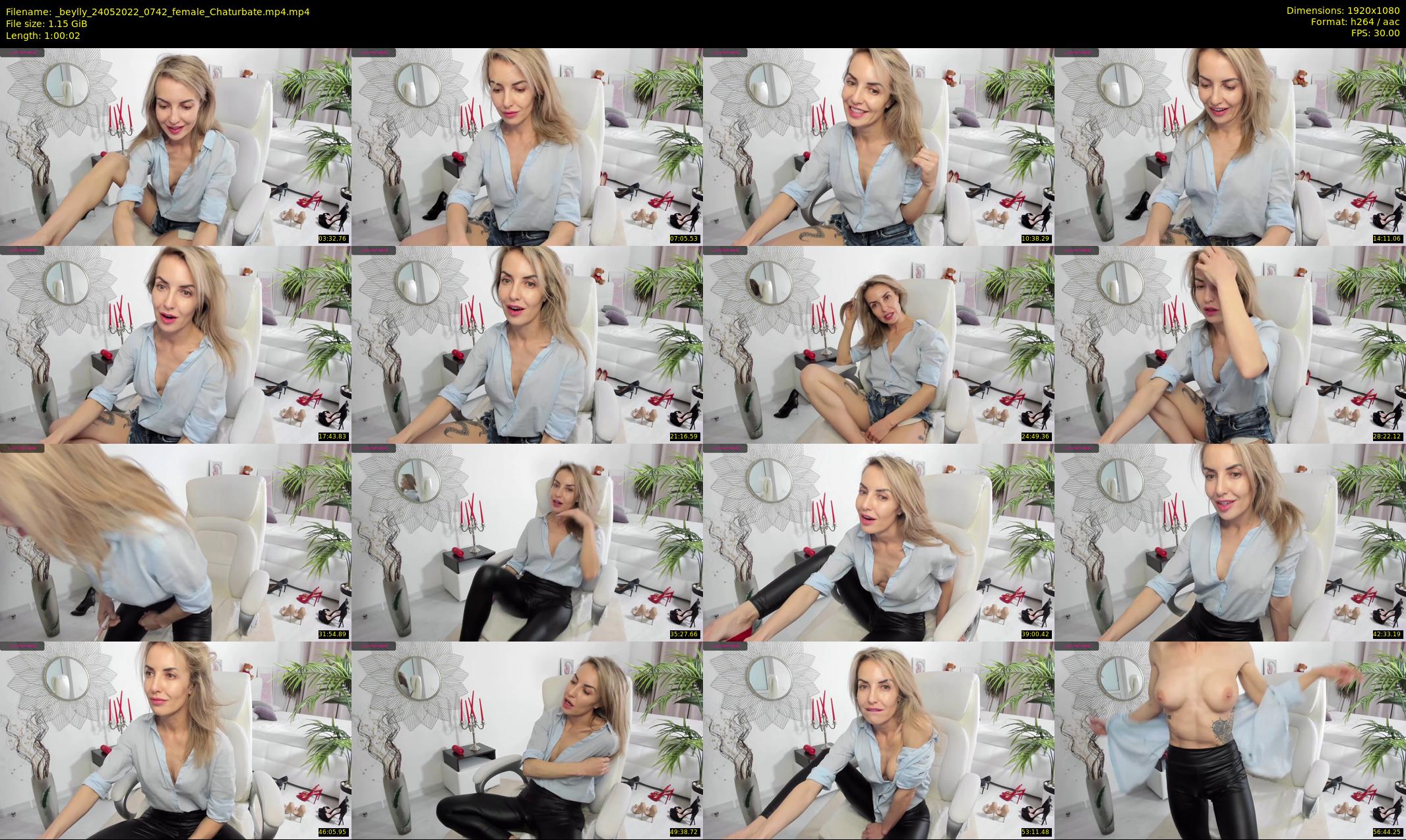 _beylly — 61 minute Chaturbate female cam show recording, 1080p, May 24, 2022