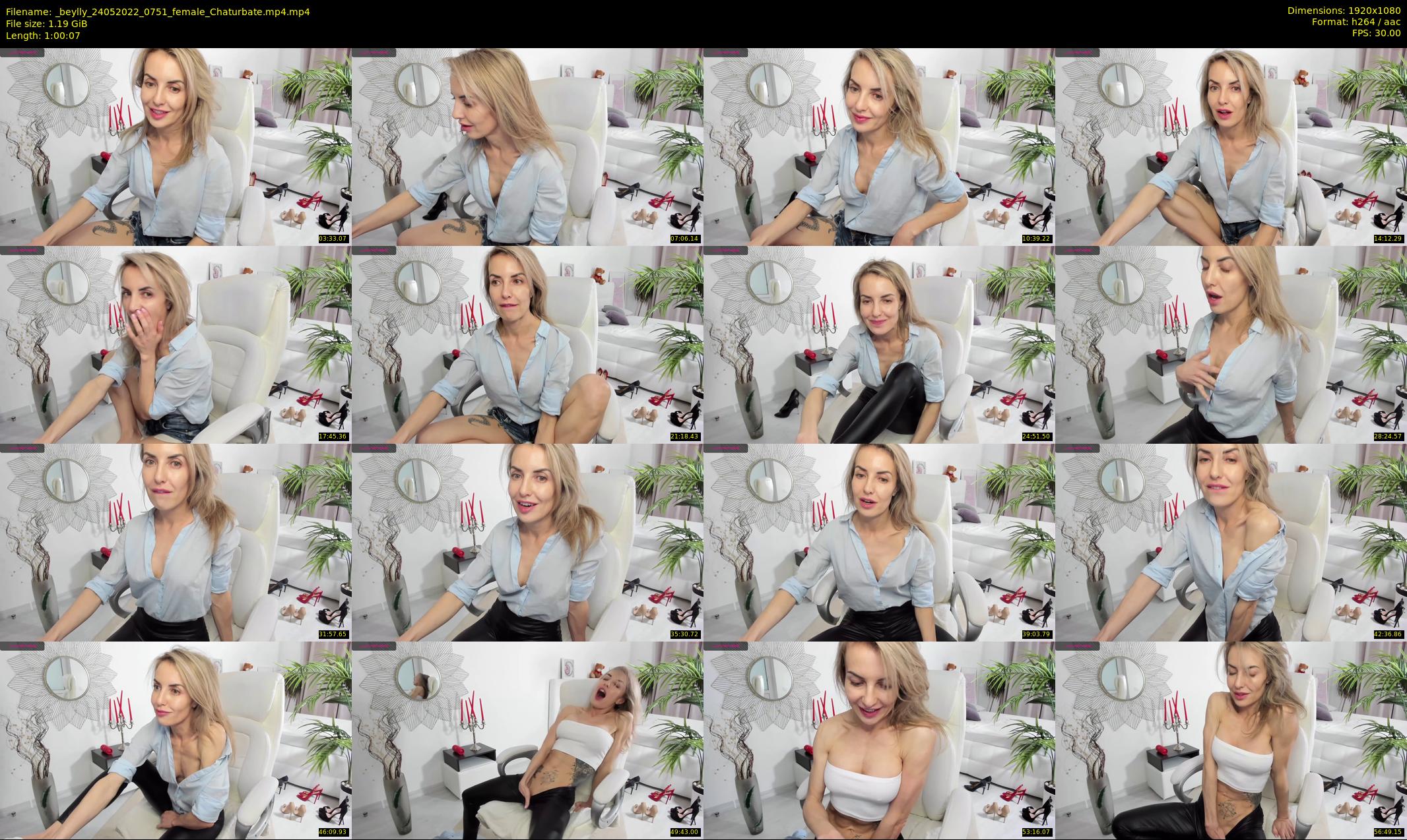 _beylly — 61 minute Chaturbate female cam show recording, 1080p, May 24, 2022