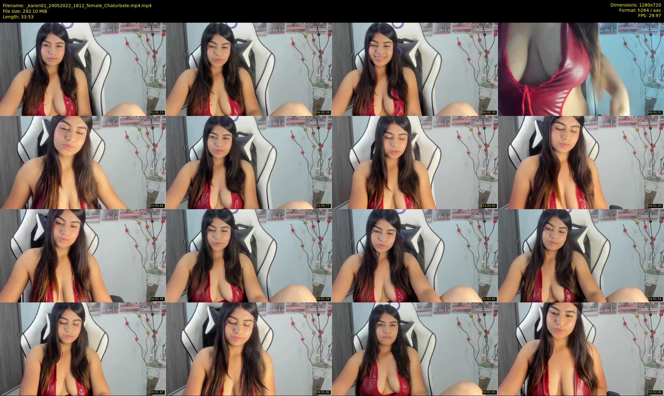 _karen01 — 34 minute Chaturbate female cam show recording, 720p, May 24, 2022