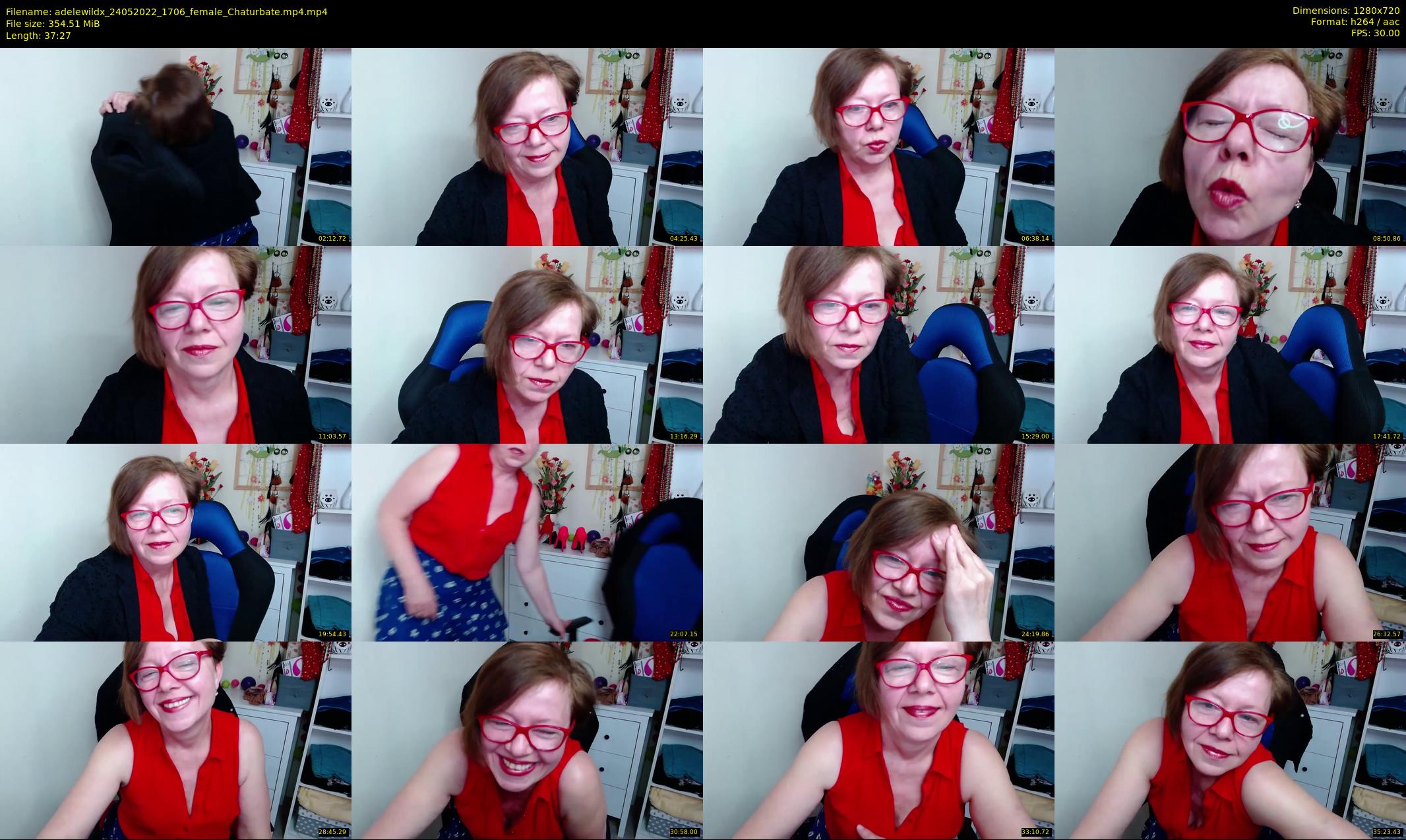 adelewildx — 38 minute Chaturbate female cam show recording, 720p, May 24, 2022