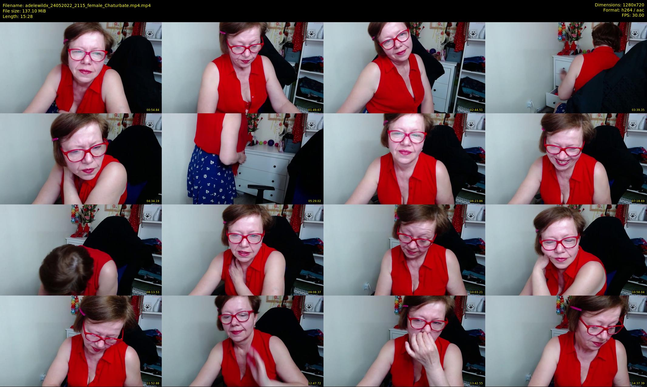 adelewildx — 16 minute Chaturbate female cam show recording, 720p, May 24, 2022