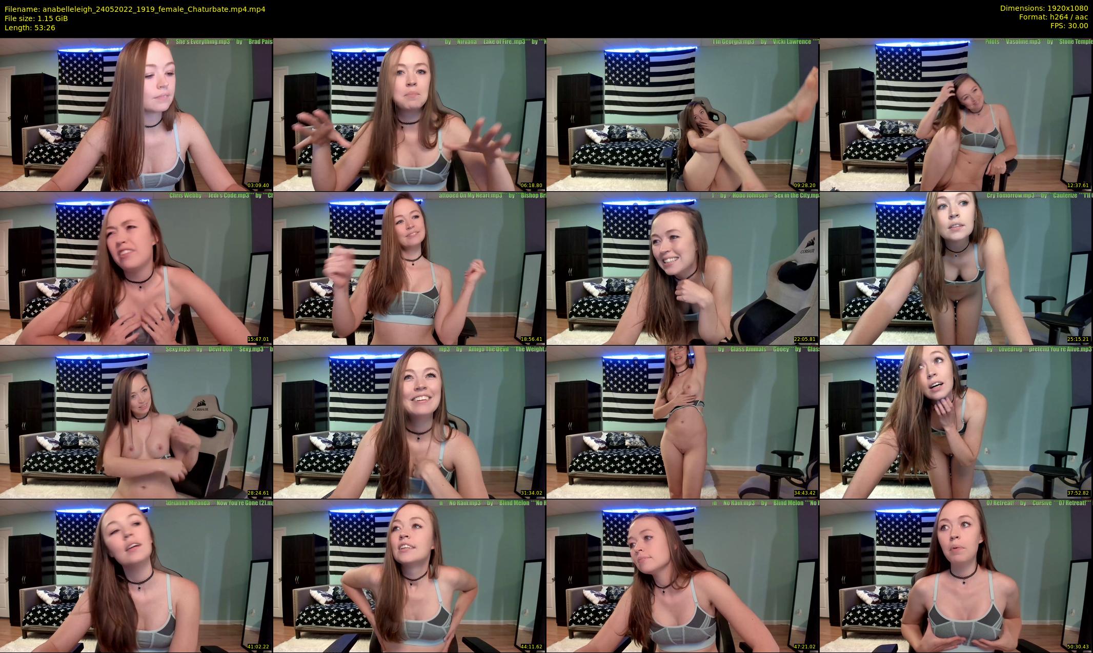 anabelleleigh — 54 minute Chaturbate female cam show recording, 1080p, May 24, 2022