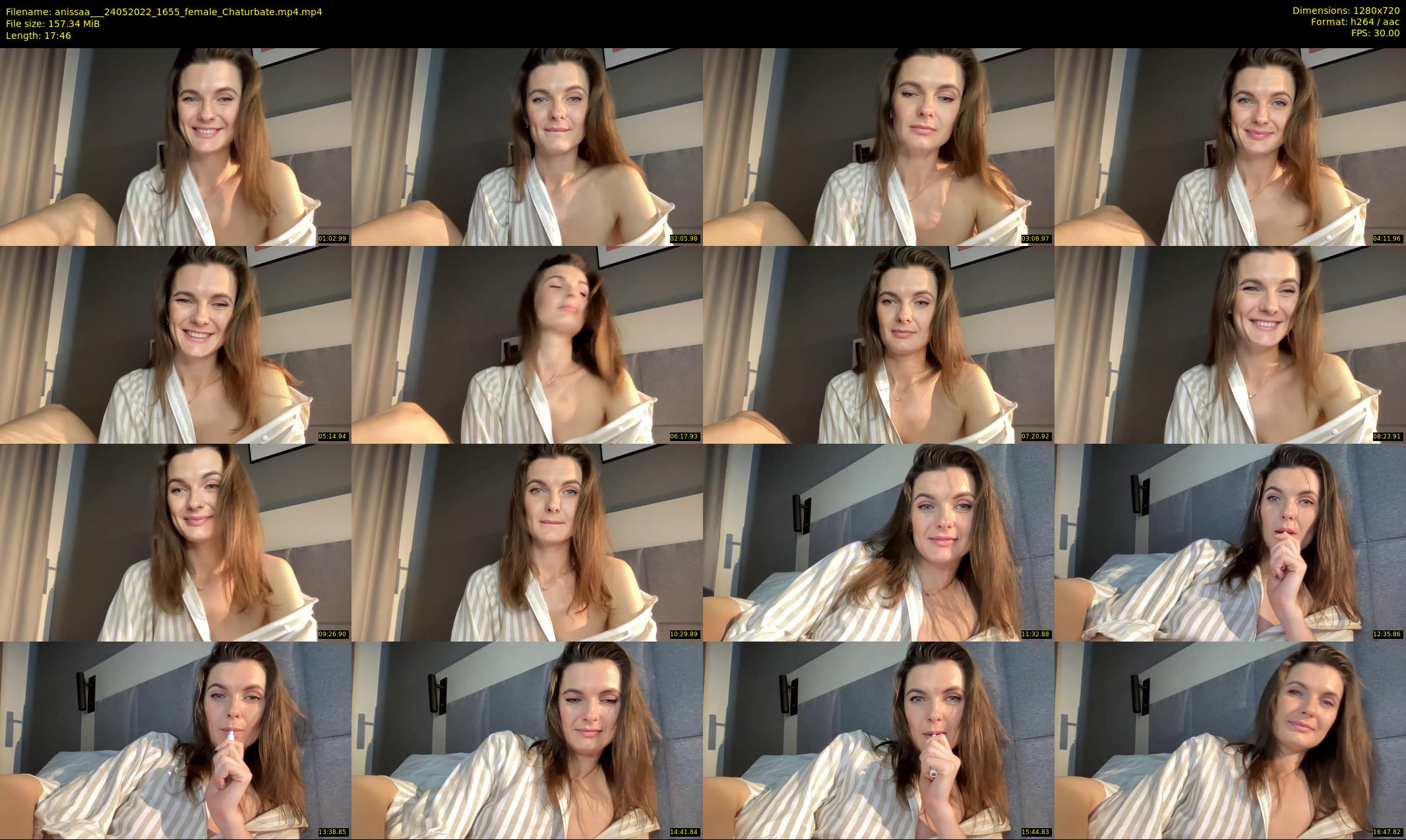 anissaa__ — 18 minute Chaturbate female cam show recording, 720p, May 24, 2022