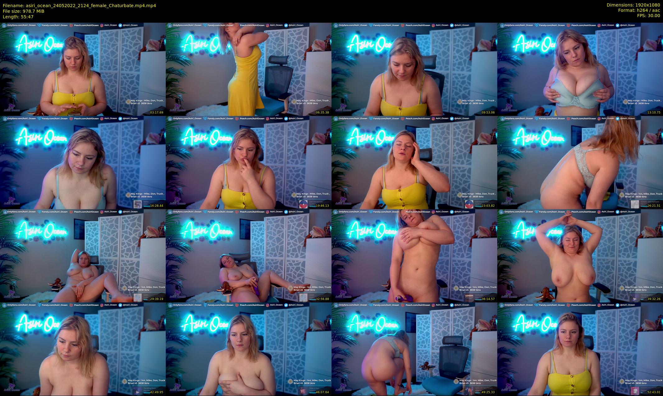 asiri_ocean — 56 minute Chaturbate female cam show recording, 1080p, May 24, 2022