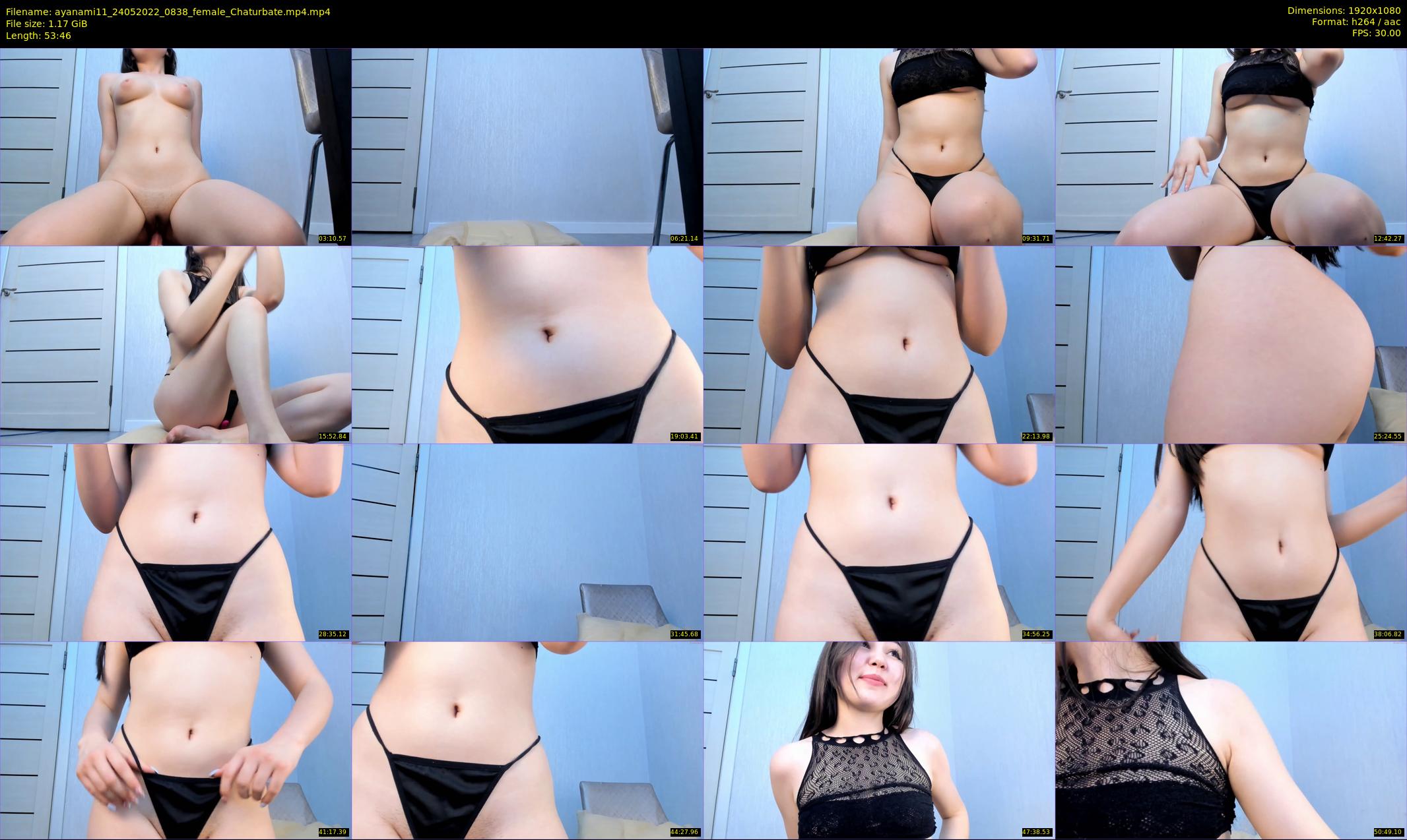 ayanami11 — 54 minute Chaturbate female cam show recording, 1080p, May 24, 2022