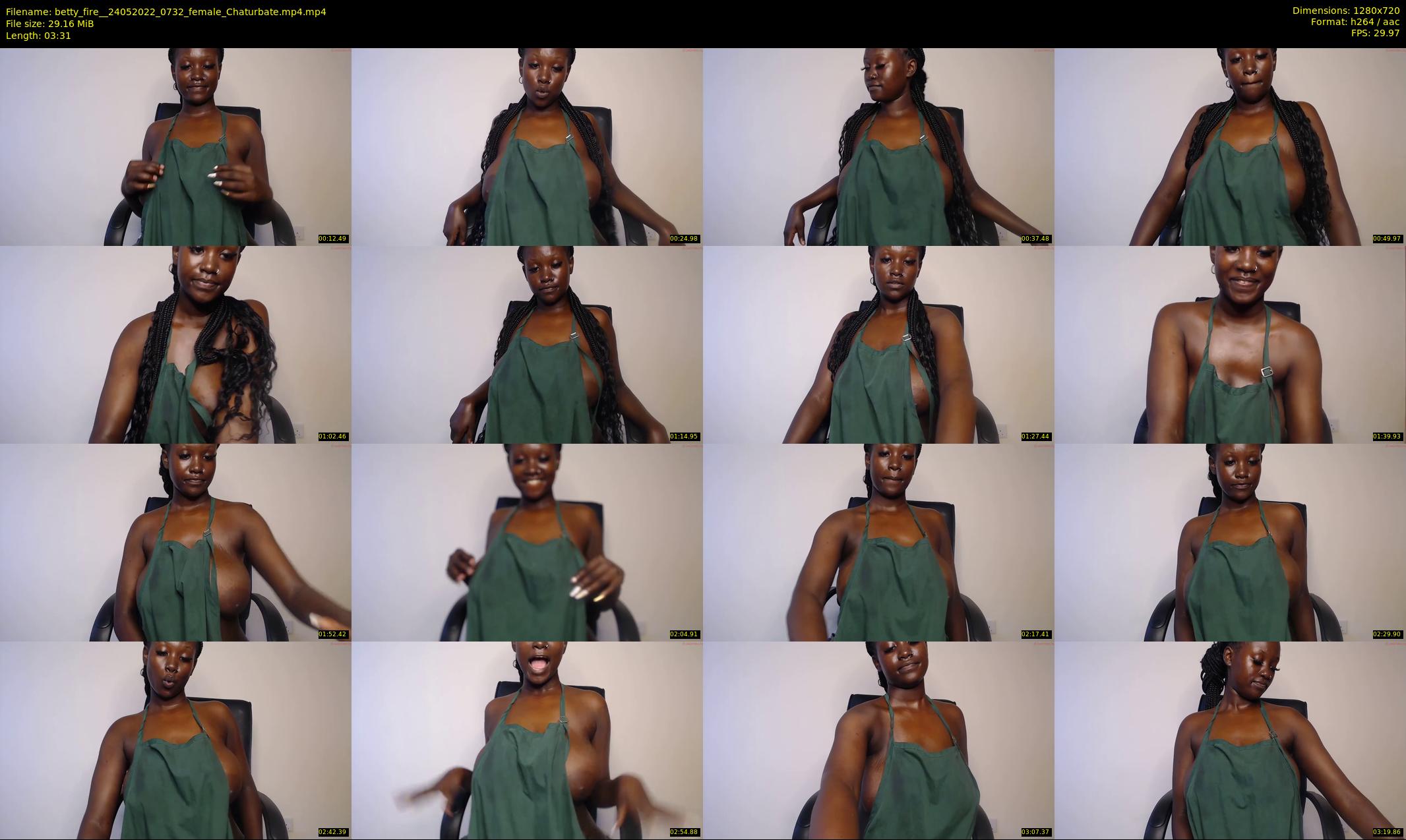 betty_fire_ — 4 minute Chaturbate female cam show recording, 720p, May 24, 2022
