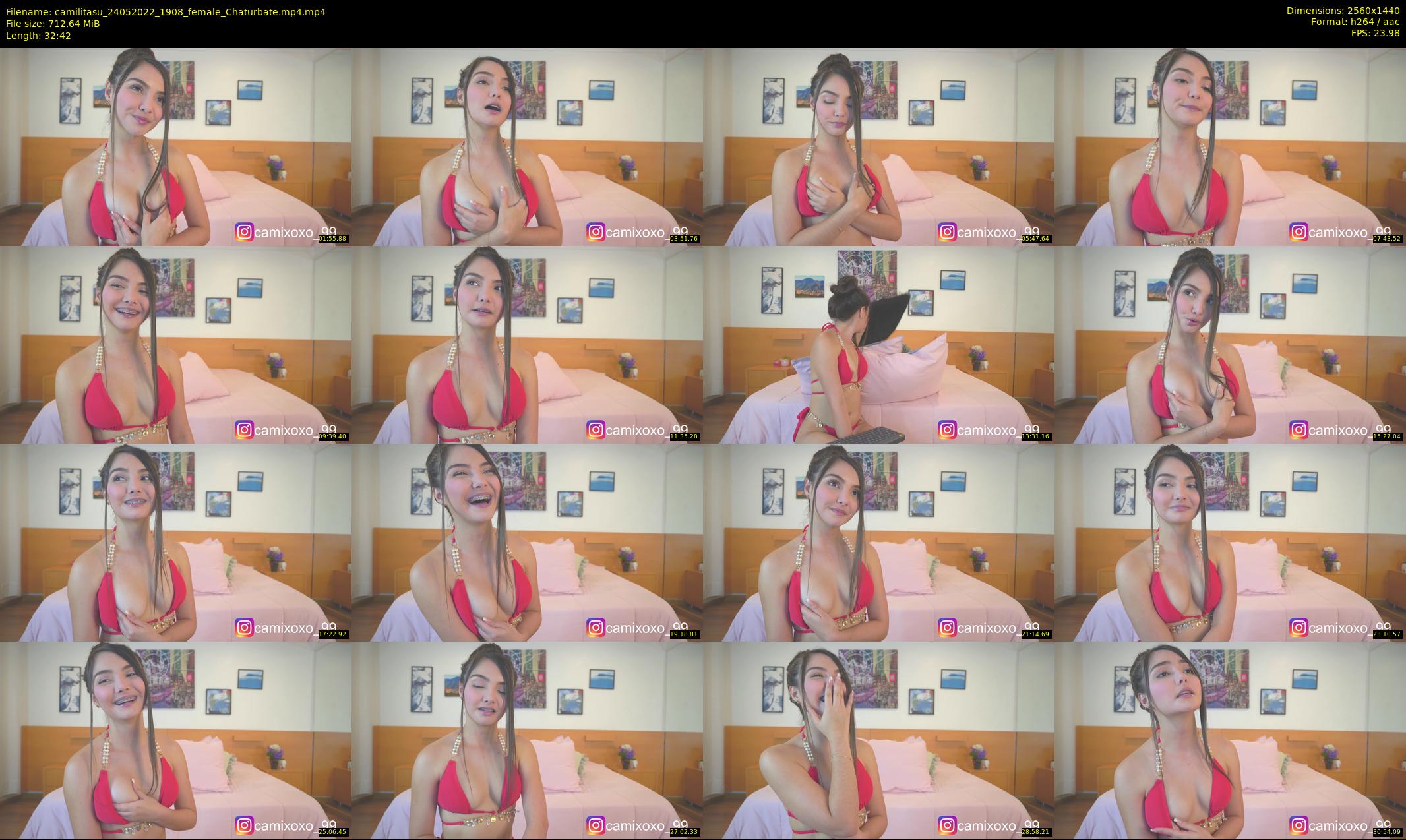camilitasu — 33 minute Chaturbate female cam show recording, 1080p, May 24, 2022