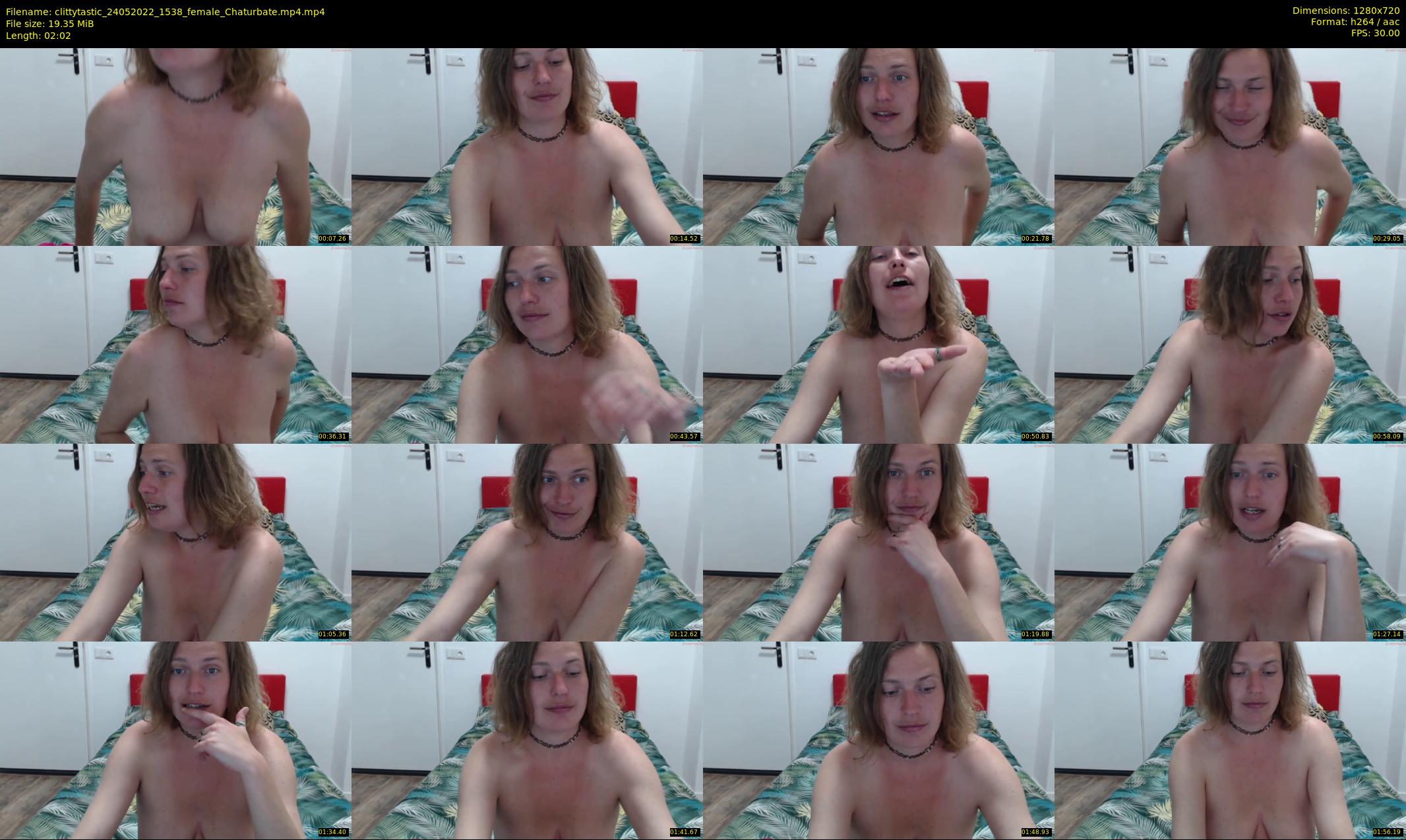 clittytastic — 3 minute Chaturbate female cam show recording, 720p, May 24, 2022