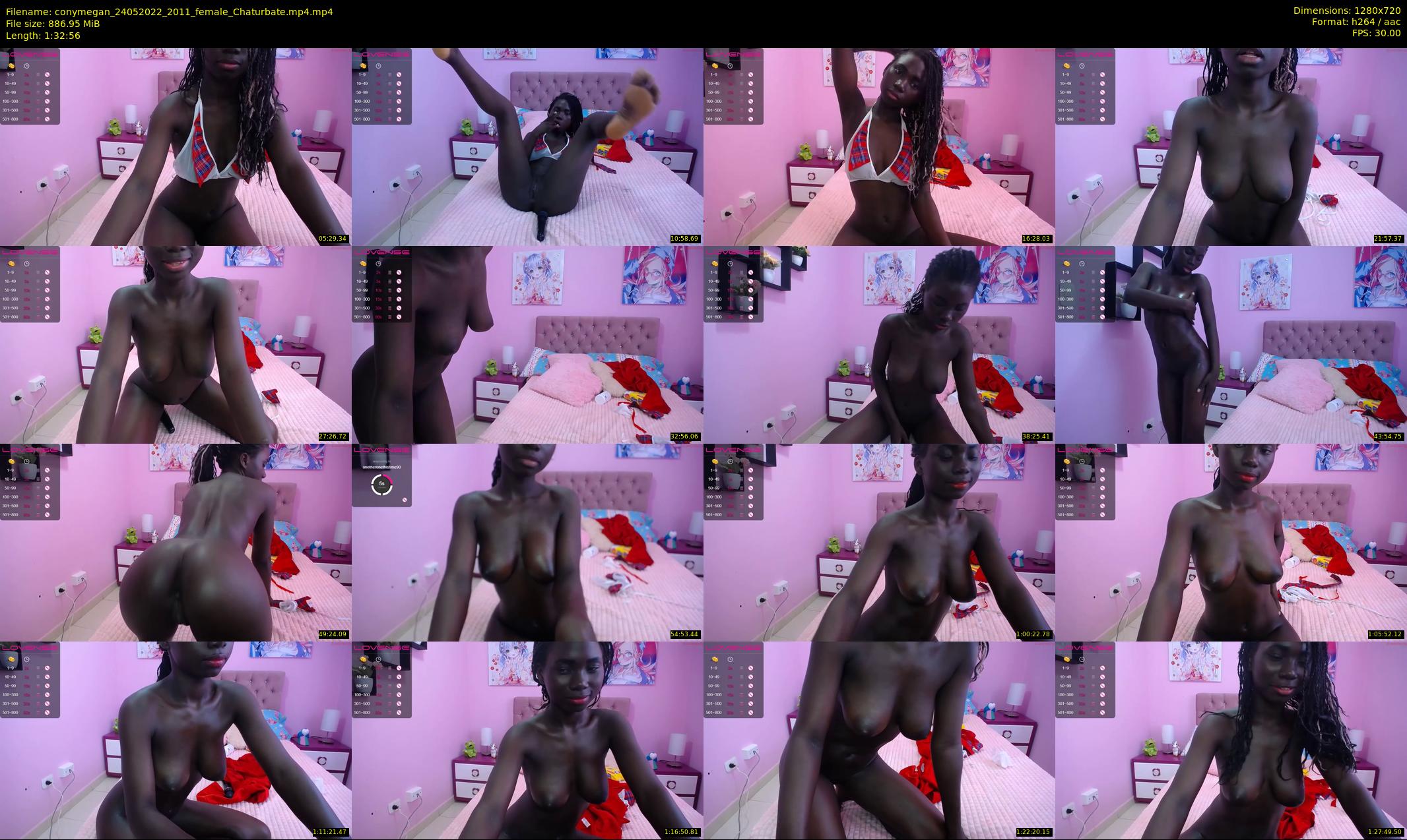 conymegan — 93 minute Chaturbate female cam show recording, 720p, May 24, 2022