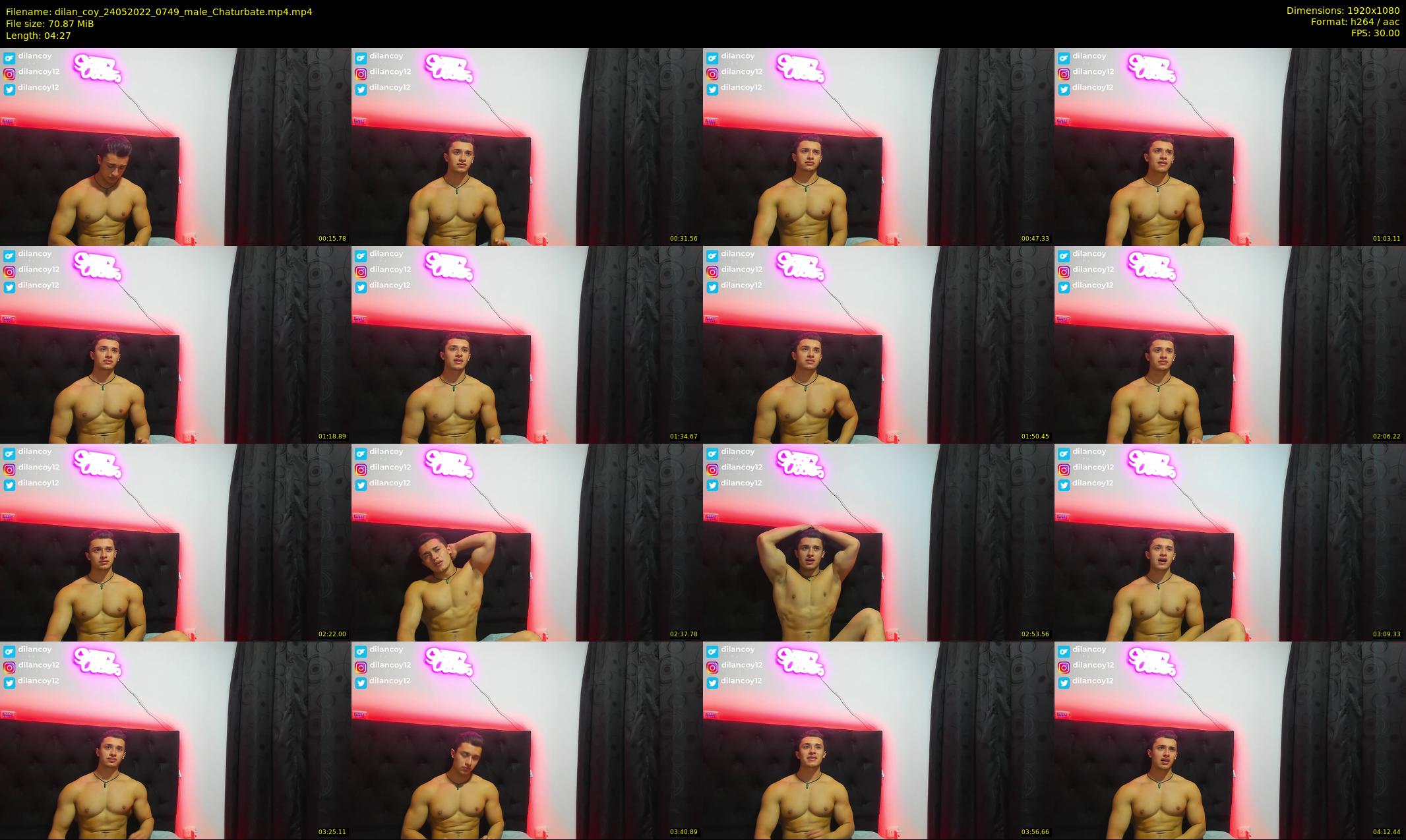 dilan_coy — 5 minute Chaturbate male cam show recording, 1080p, May 24, 2022