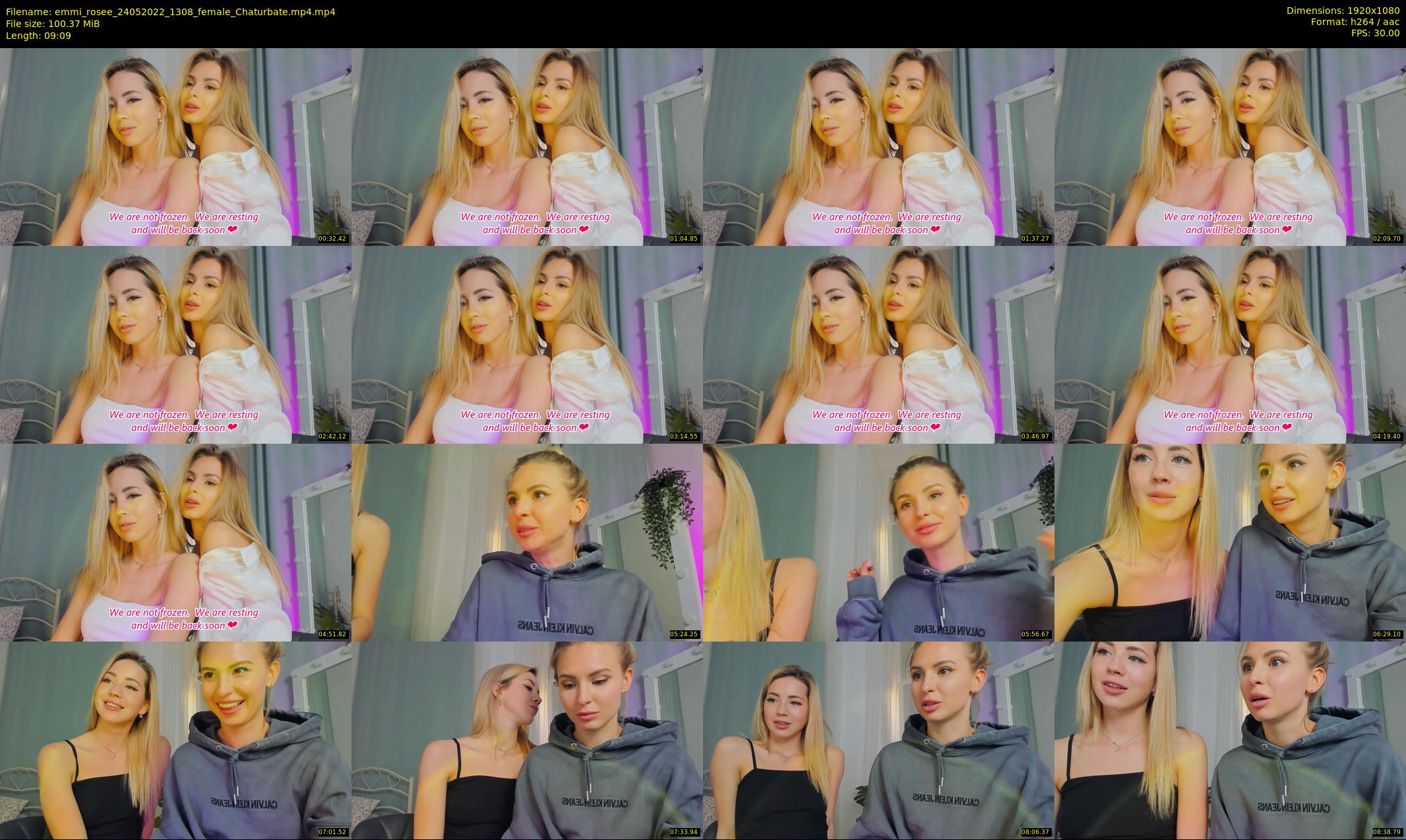 emmi_rosee — 10 minute Chaturbate female cam show recording, 1080p, May 24, 2022