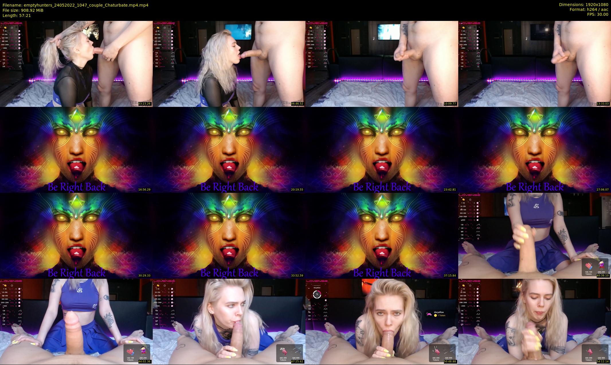 emptyhunters — 58 minute Chaturbate couple cam show recording, 1080p, May 24, 2022