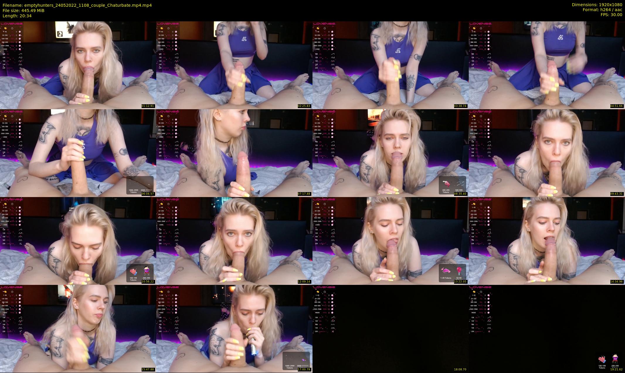 emptyhunters — 21 minute Chaturbate couple cam show recording, 1080p, May 24, 2022