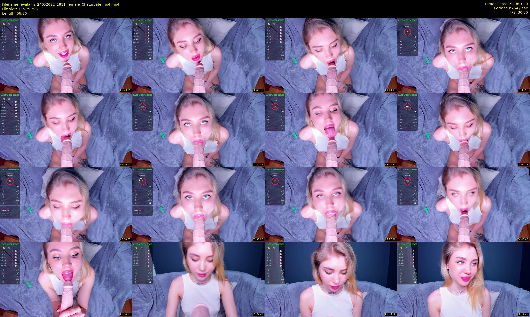 evalanis — 7 minute Chaturbate couple cam show recording, 1080p, May 24, 2022