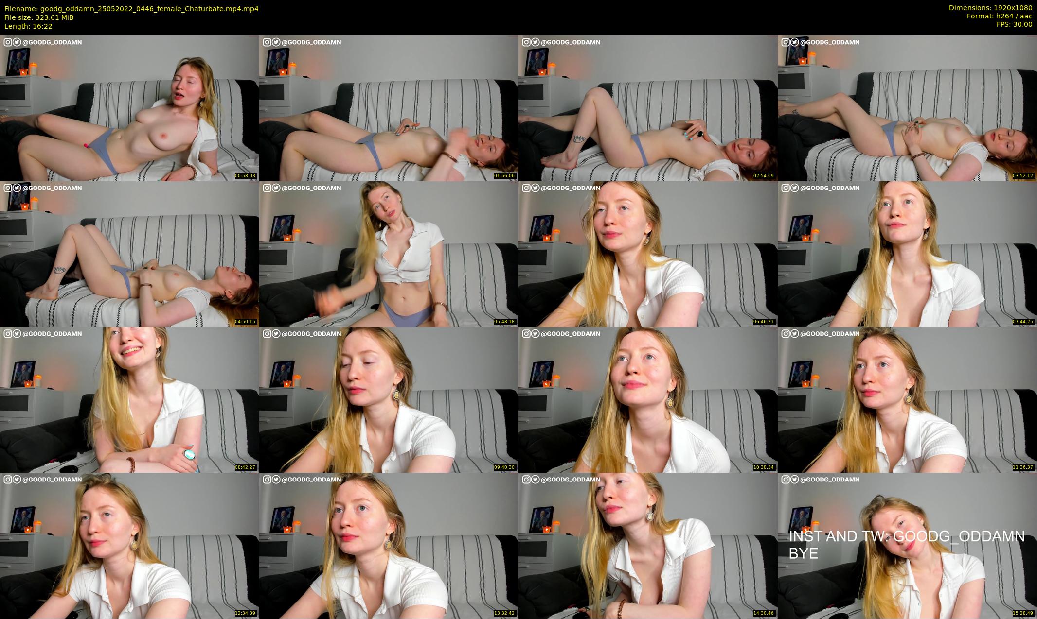 goodg_oddamn — 17 minute Chaturbate female cam show recording, 1080p, May 25, 2022
