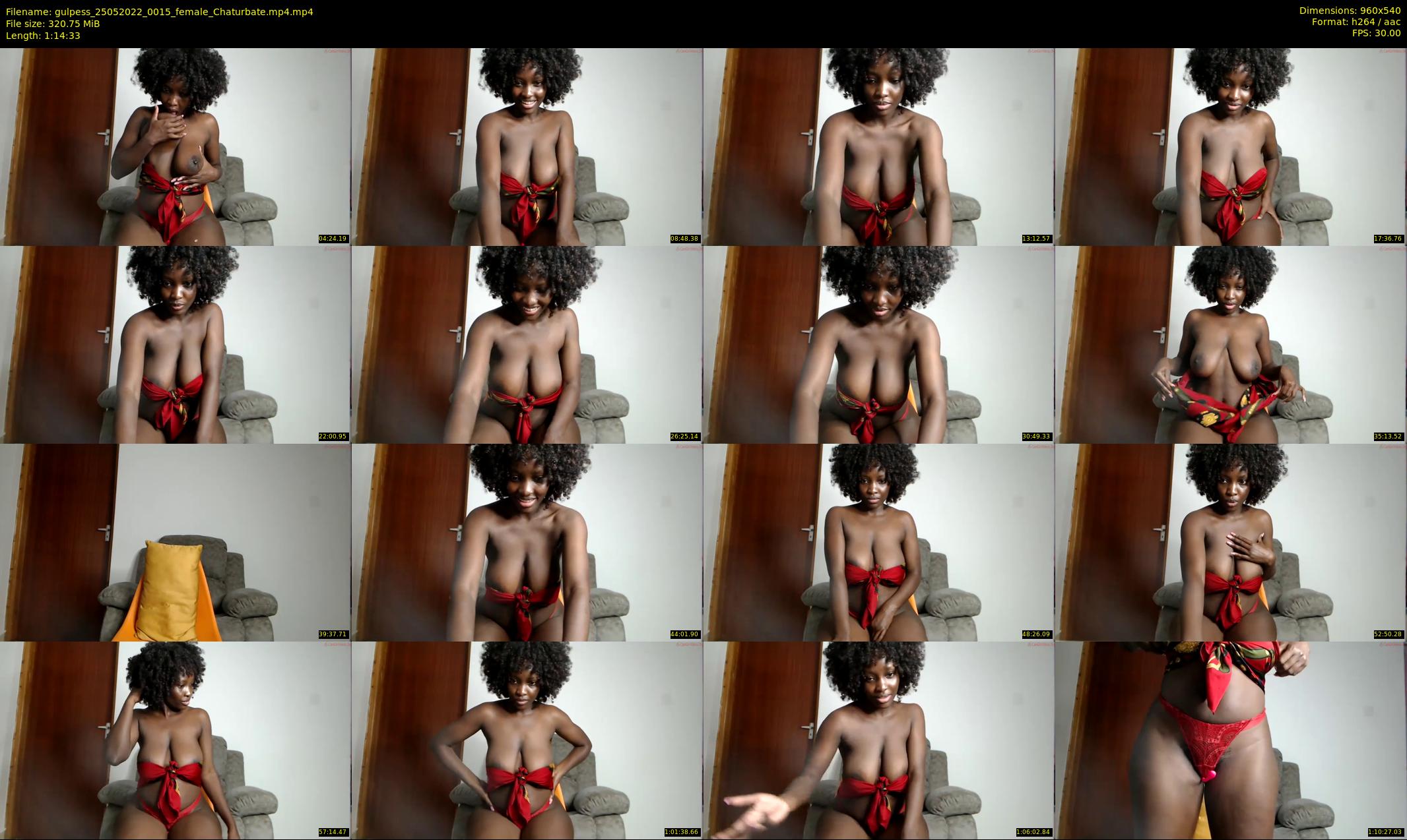 gulpess — 75 minute Chaturbate female cam show recording, 480p, May 25, 2022