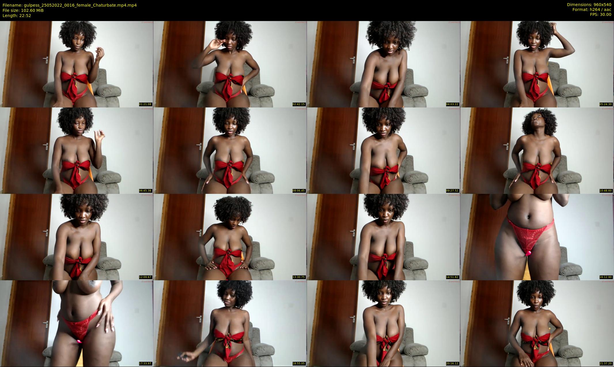 gulpess — 23 minute Chaturbate female cam show recording, 480p, May 25, 2022