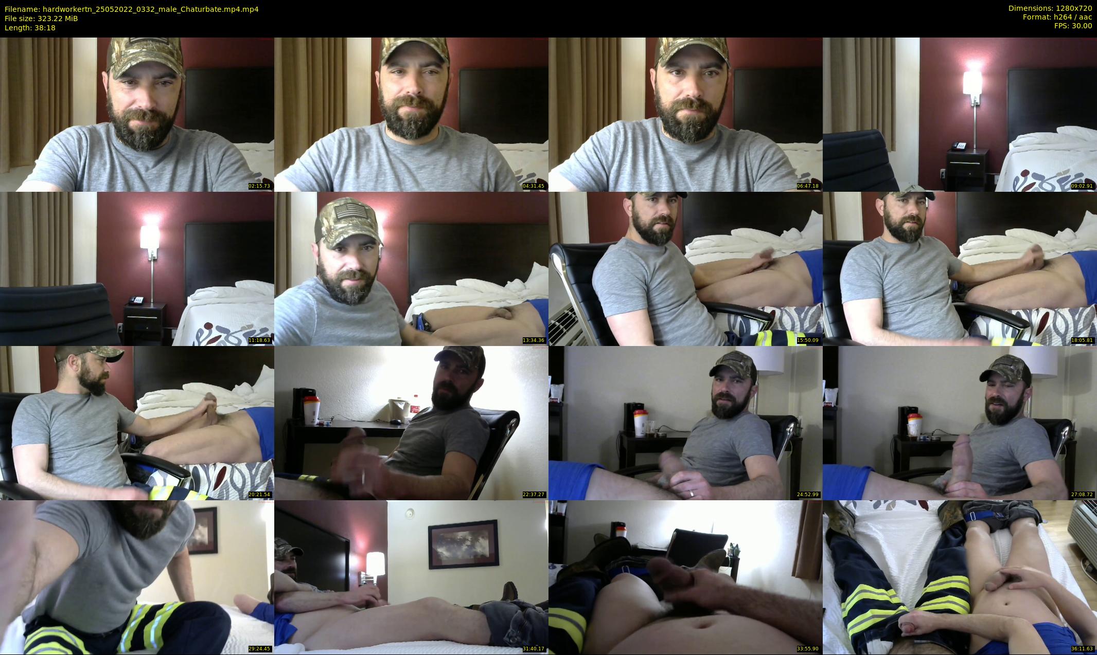 hardworkertn — 39 minute Chaturbate male cam show recording, 720p, May 25, 2022
