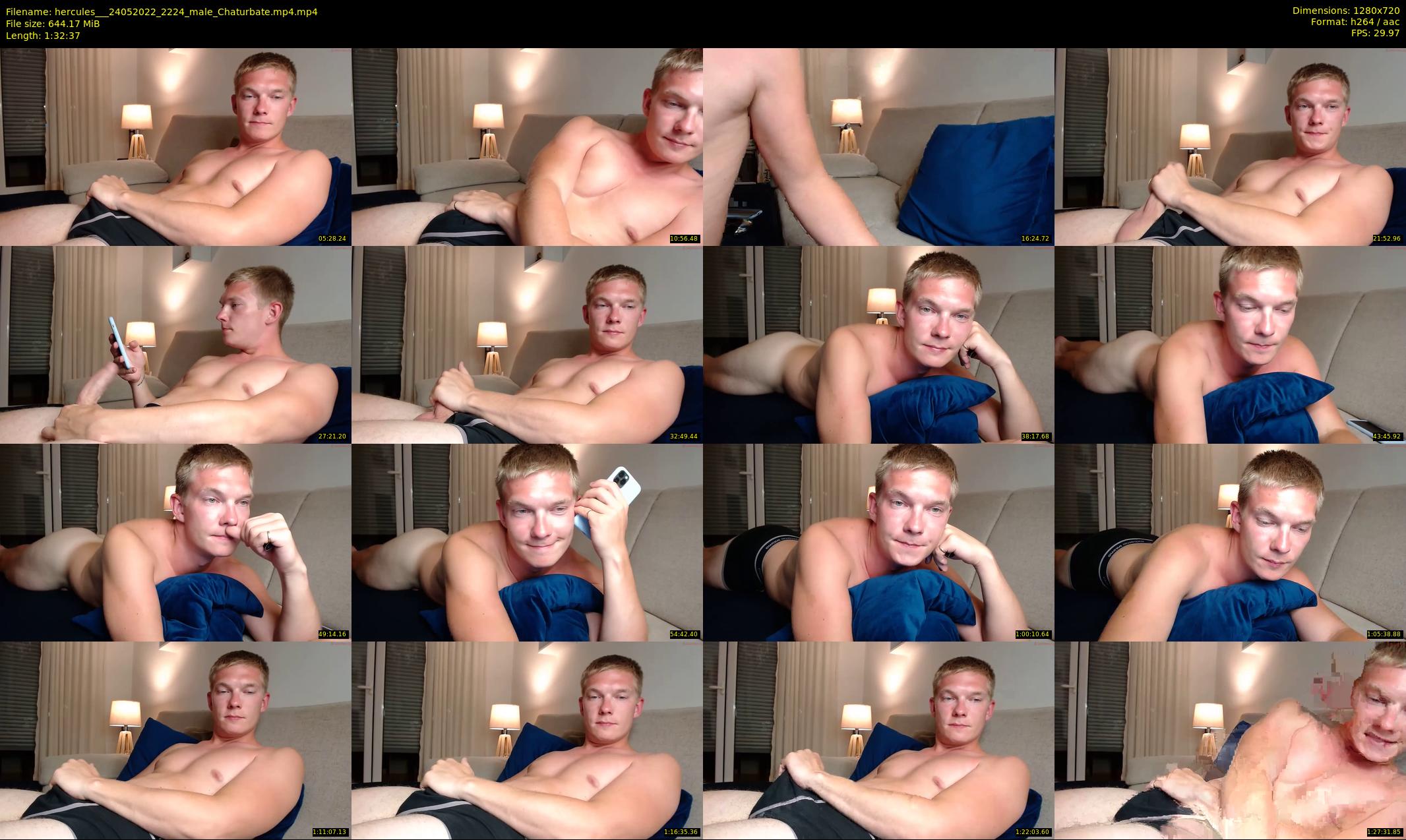 hercules__ — 93 minute Chaturbate male cam show recording, 720p, May 24, 2022