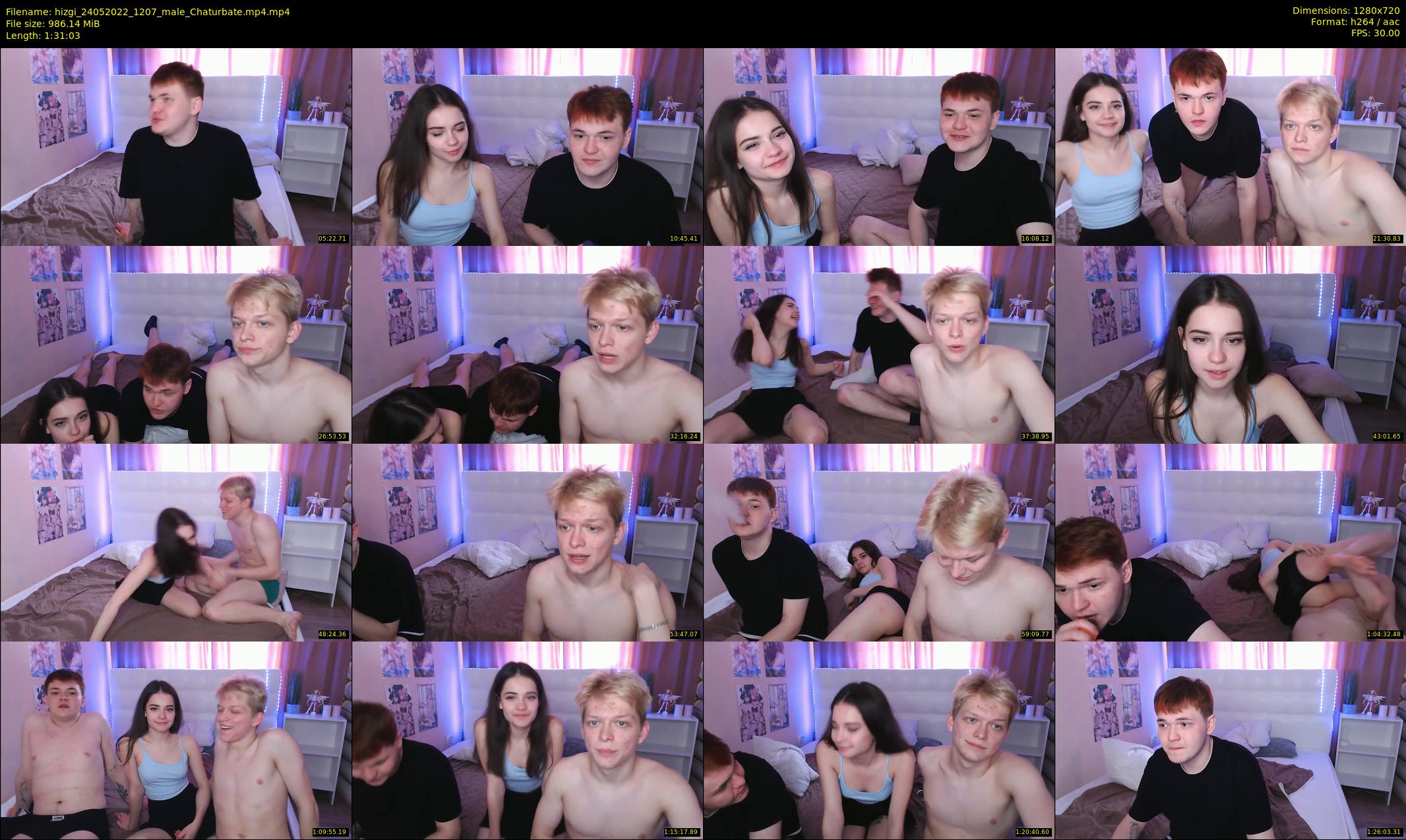 hizgi — 92 minute Chaturbate couple cam show recording, 720p, May 24, 2022