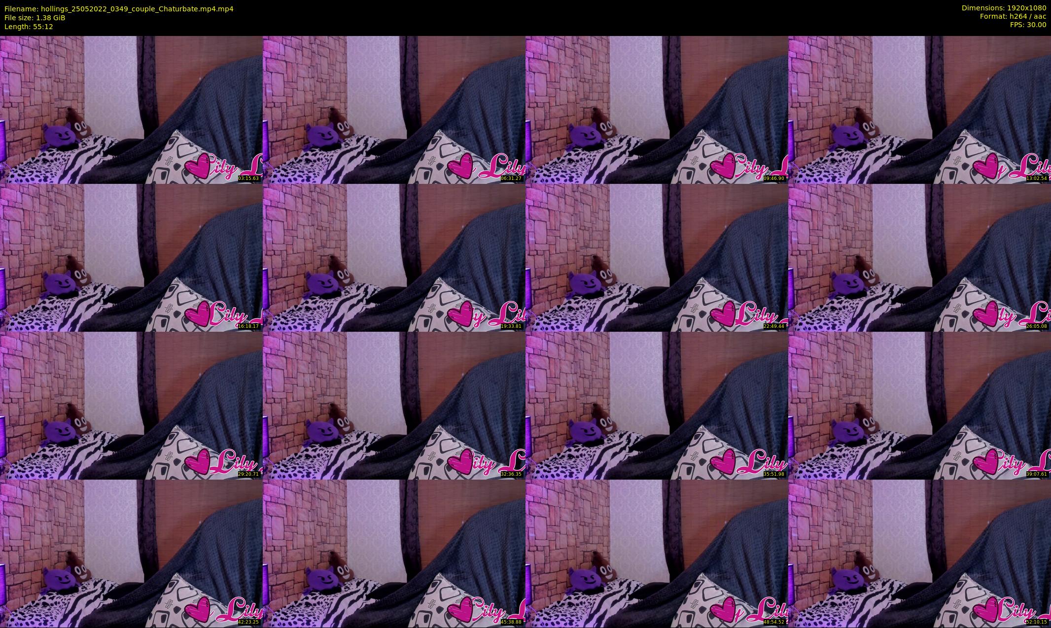 hollings — 56 minute Chaturbate couple cam show recording, 1080p, May 25, 2022