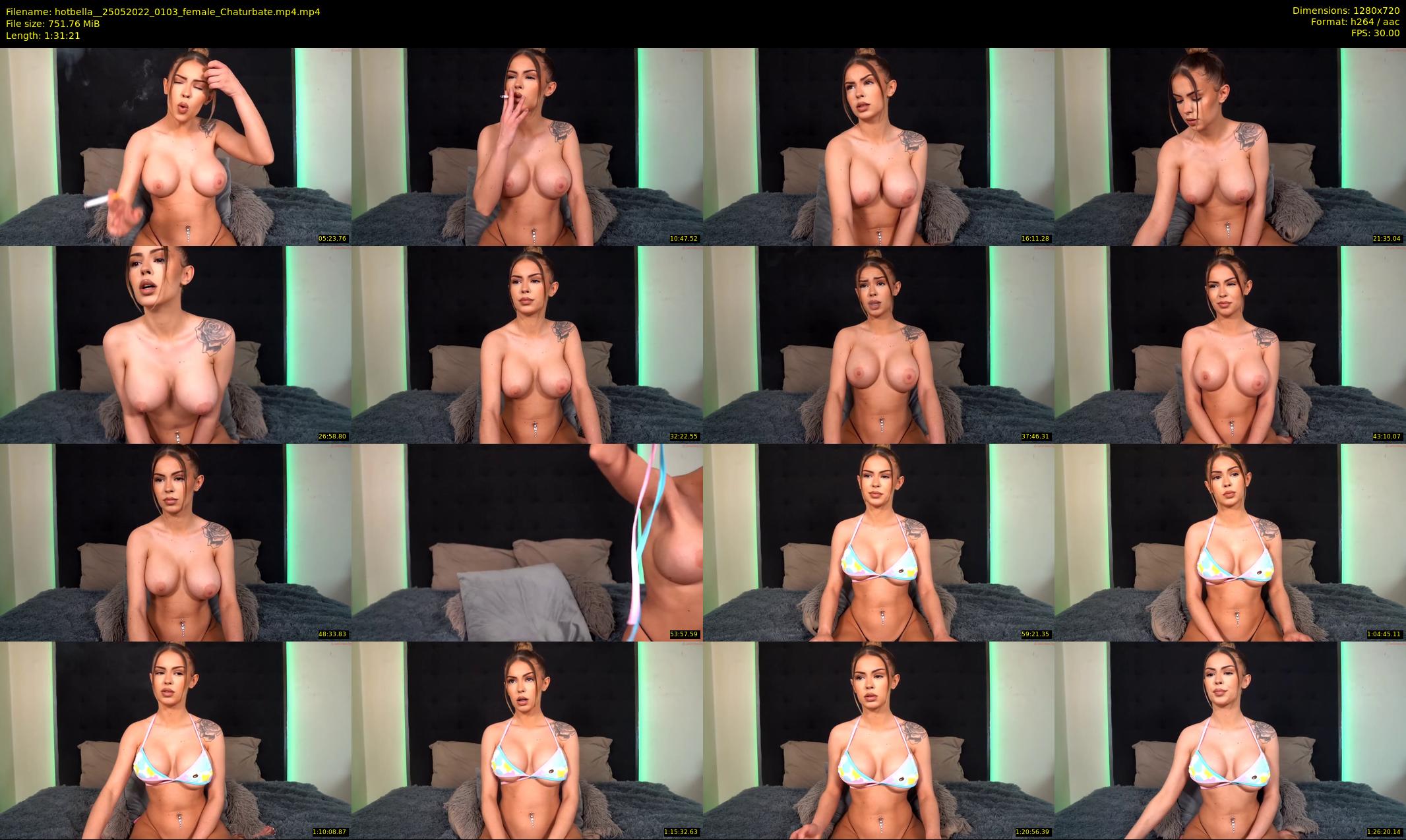 hotbella_ — 92 minute Chaturbate female cam show recording, 720p, May 25, 2022