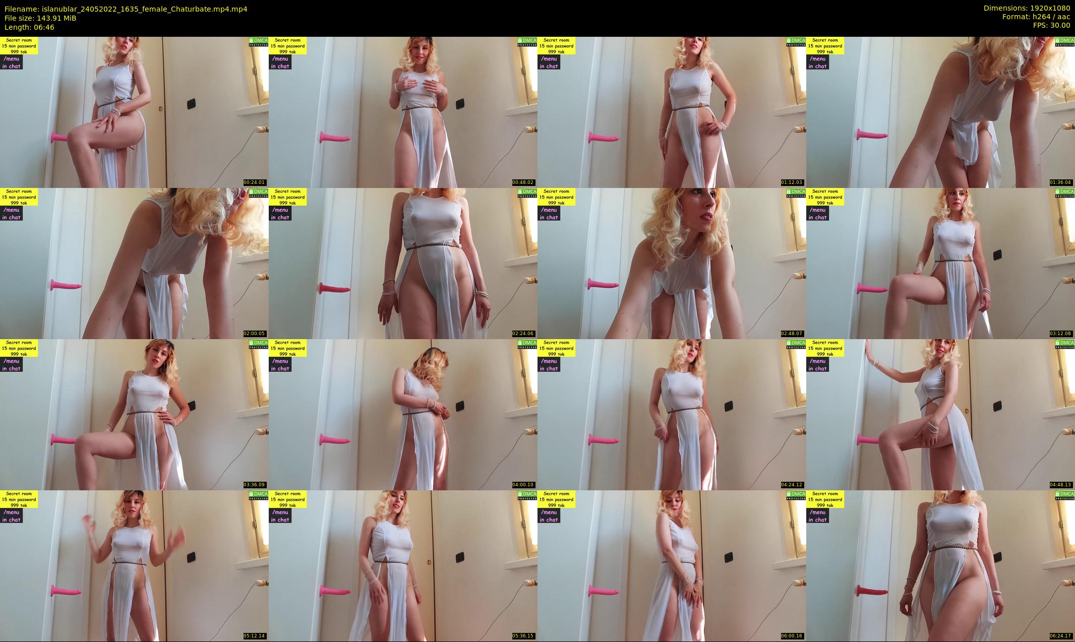 islanublar — 7 minute Chaturbate female cam show recording, 1080p, May 24, 2022