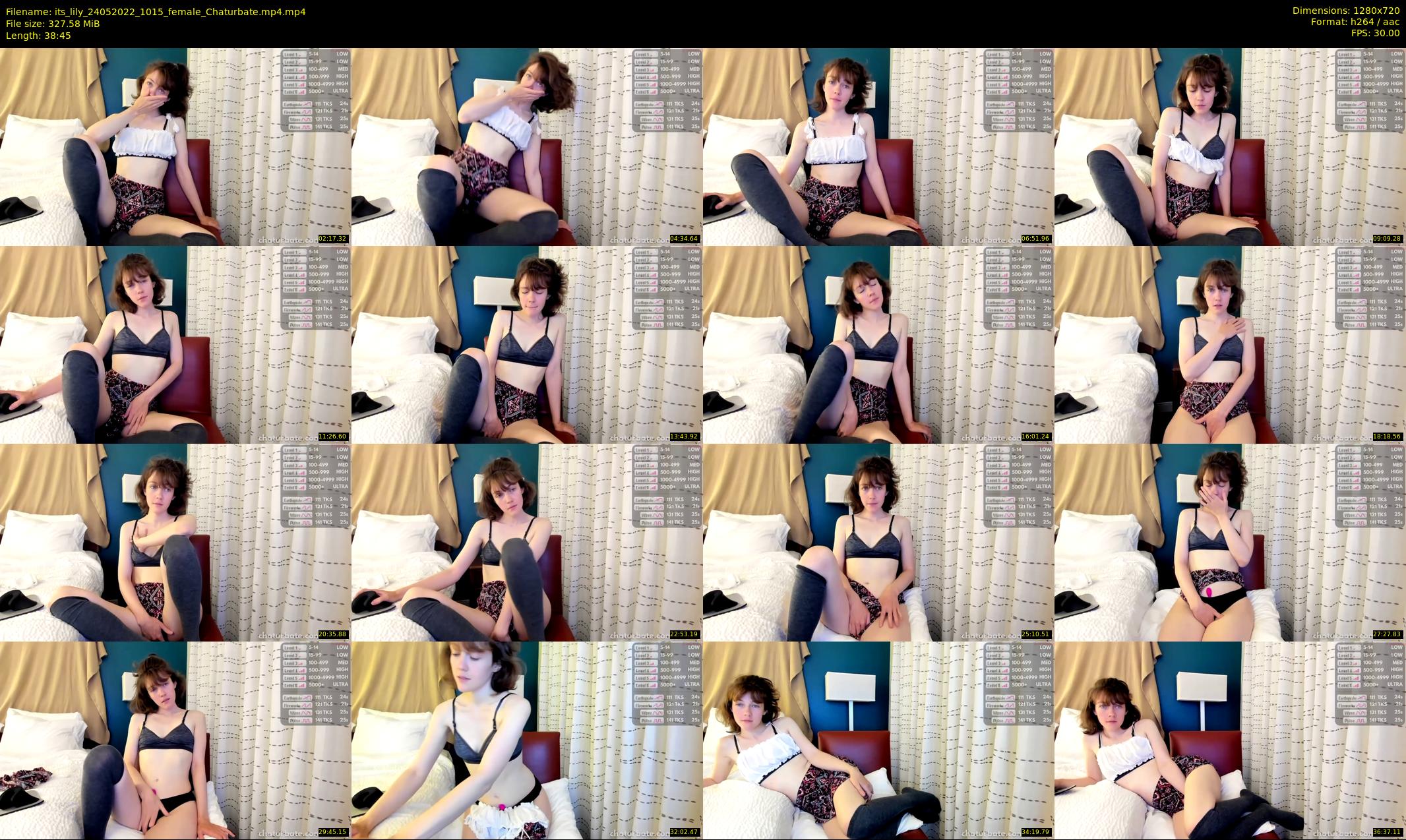 its_lily — 39 minute Chaturbate female cam show recording, 720p, May 24, 2022