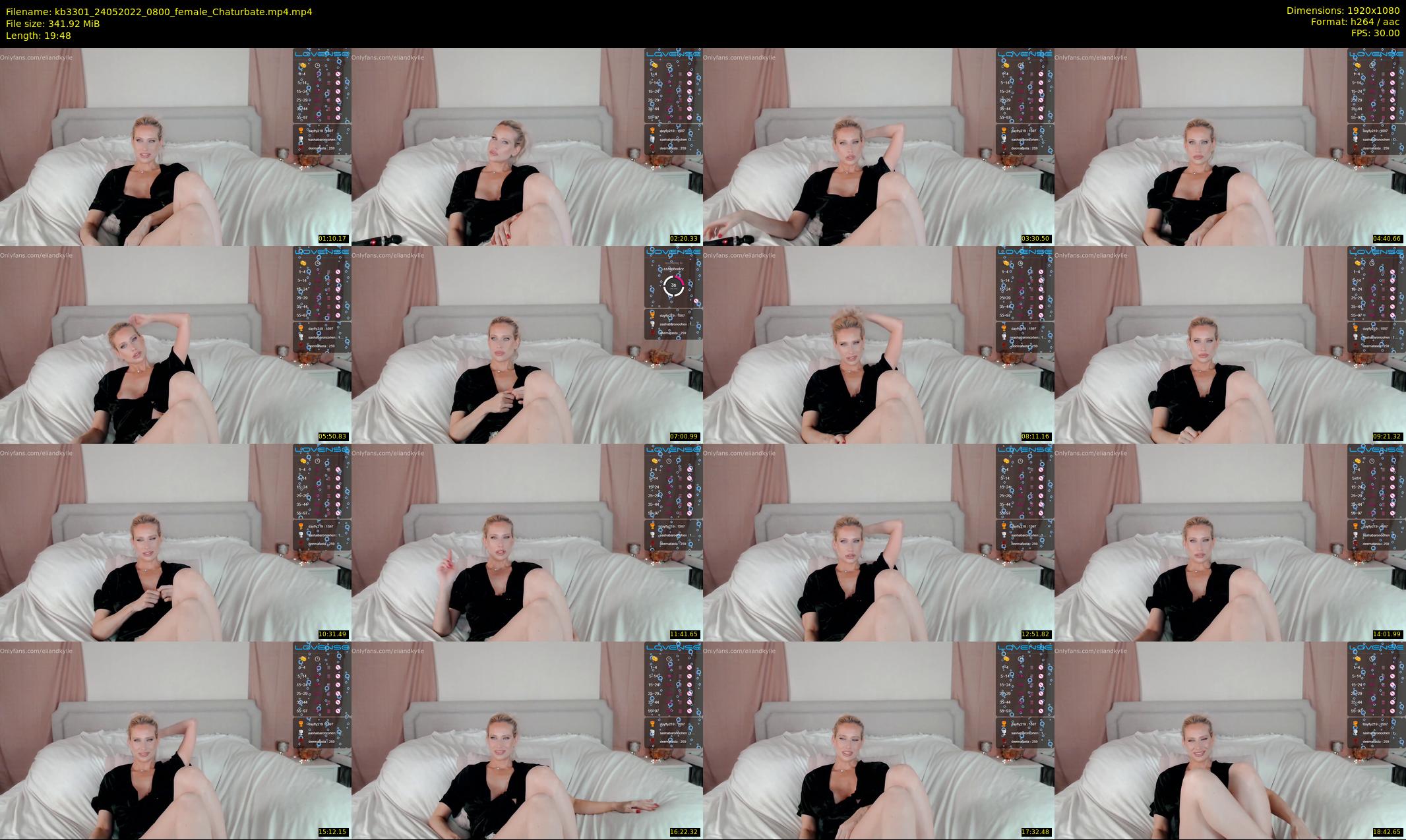 kb3301 — 20 minute Chaturbate couple cam show recording, 1080p, May 24, 2022