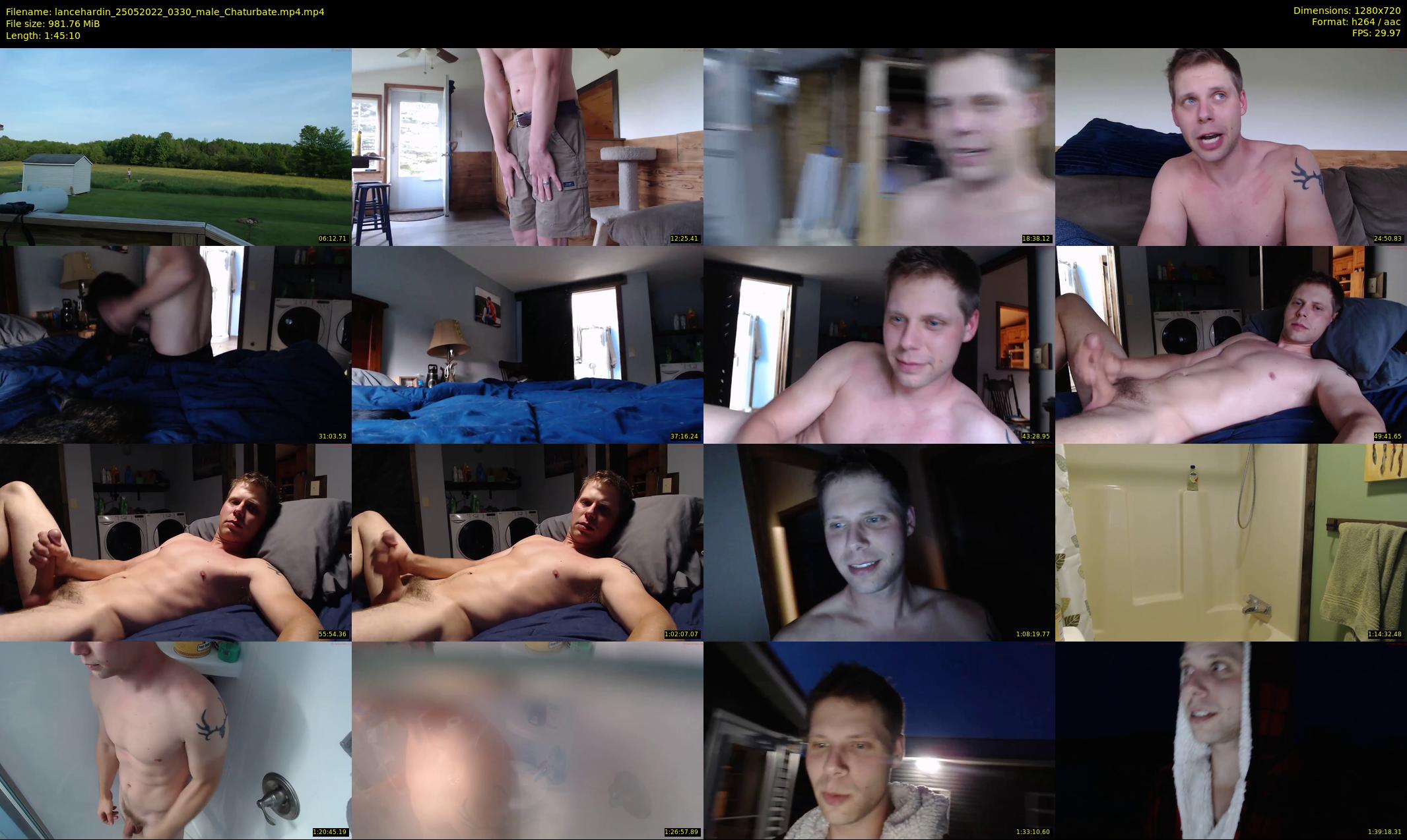 lancehardin — 106 minute Chaturbate male cam show recording, 720p, May 25, 2022